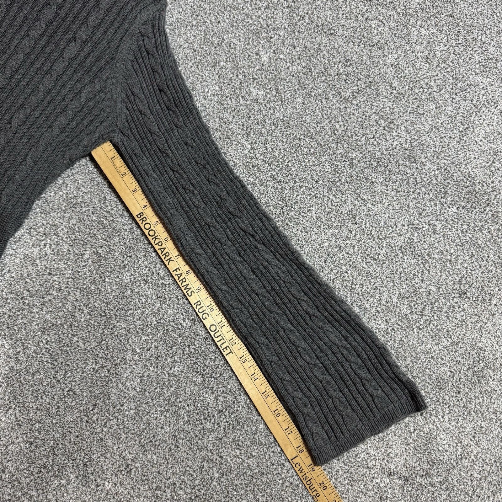 Other Hannah Sweater Womens XL Cable Knit Y2K Vintage Grandmacore Size XL / US 12-14 / IT 48-50 - 11 Thumbnail