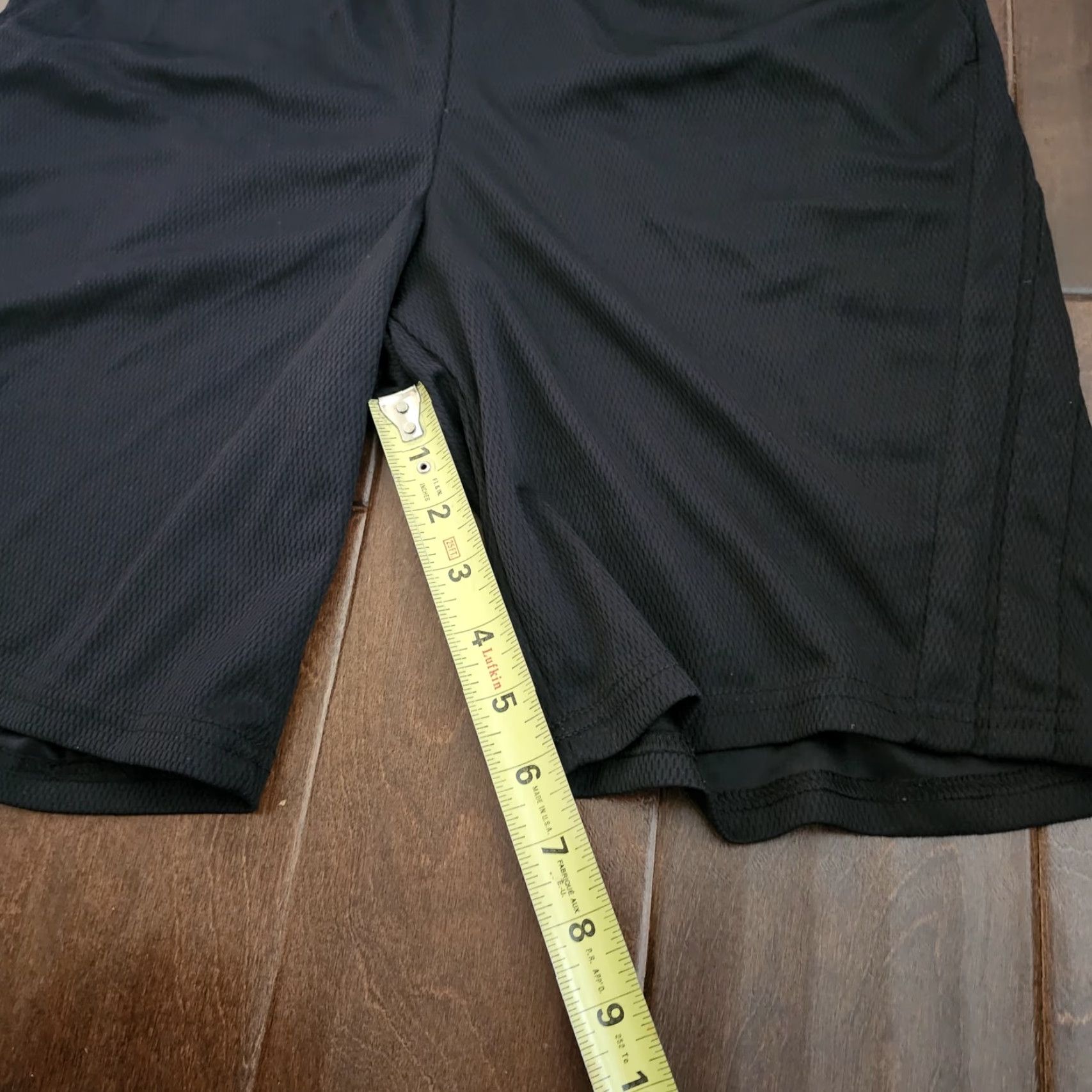 Vintage VINTAGE All In Motion Womens Small Black Athletic Gym Shorts Elastic Waist Size 28" / US 6 / IT 42 - 5 Thumbnail