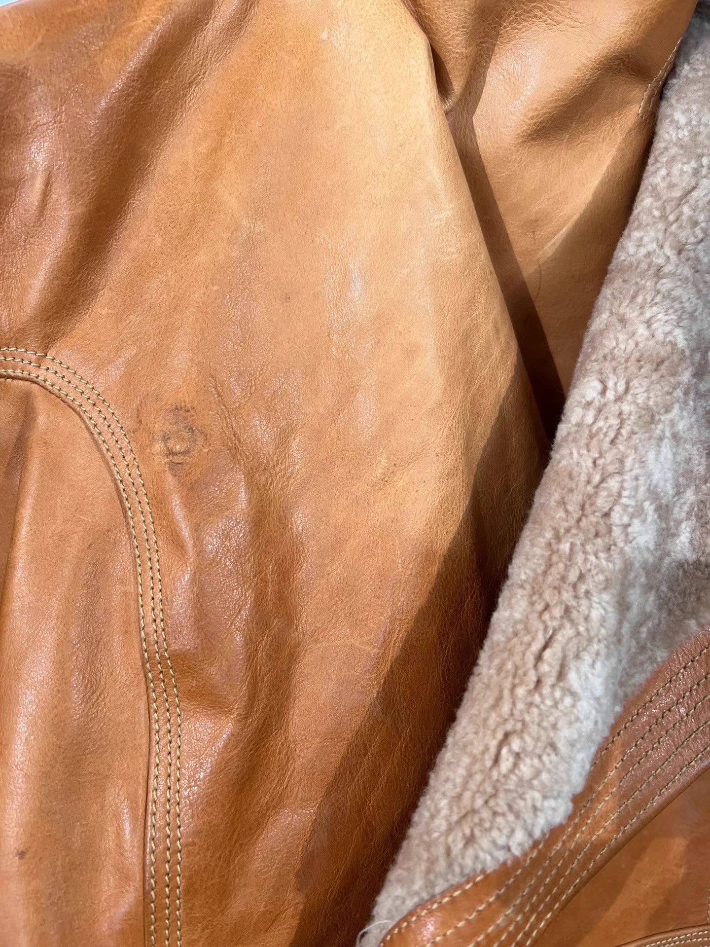 Rick Owens Rick Owens Cropped Fur & Leather Spliced Jacket K35 Size S / US 4 / IT 40 - 8 Thumbnail