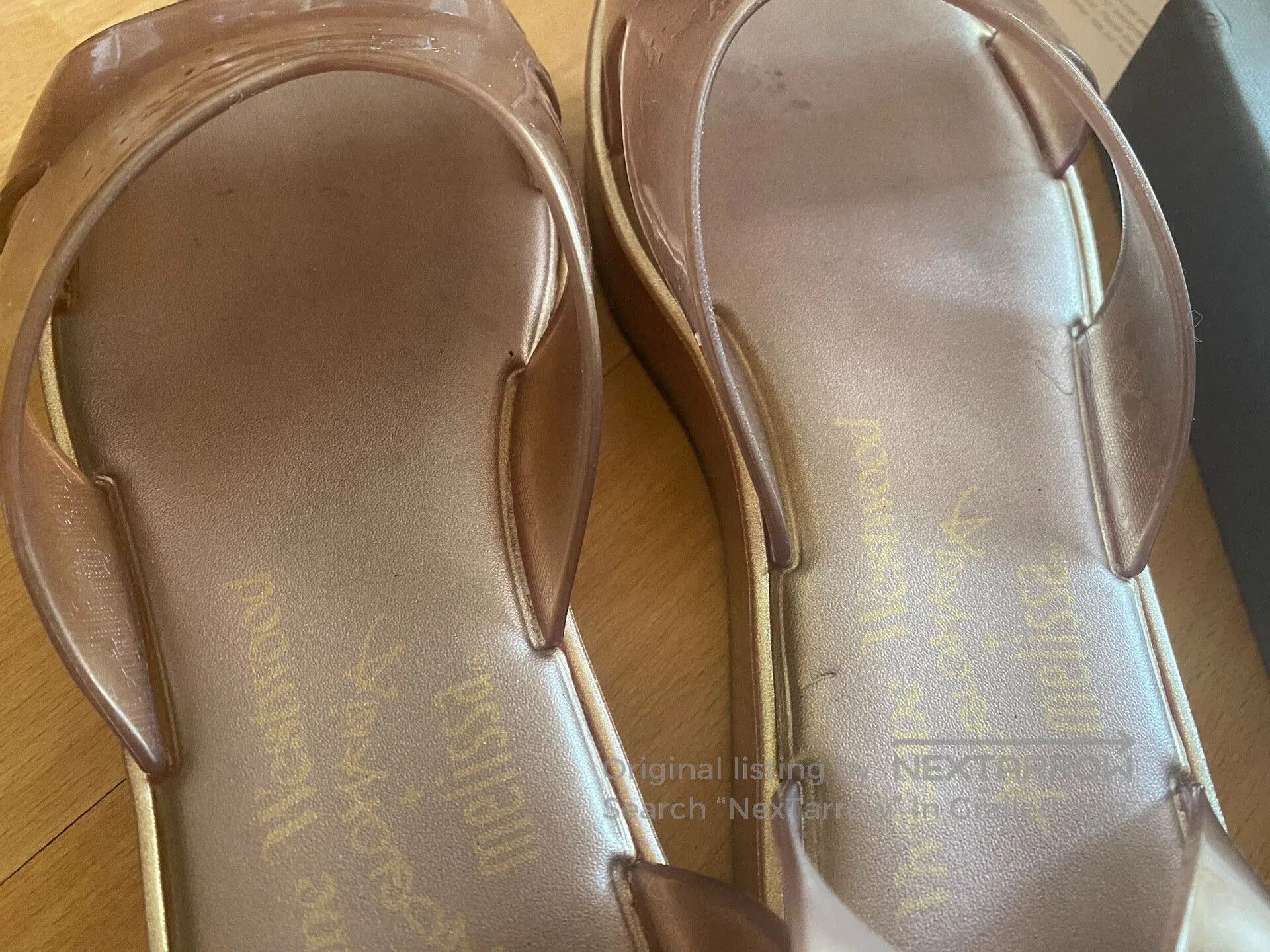 Vivienne Westwood Vivienne Westwood Gold Wing Sandals. Size US 6 / IT 36 - 3 Thumbnail