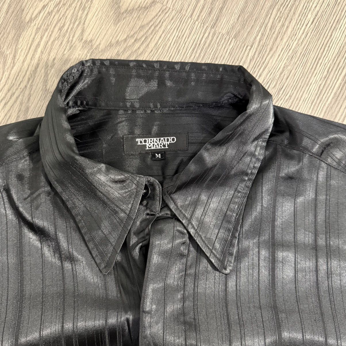 Tornado Mart Tornado Mart Black Stripe Shirt Size US M / EU 48-50 / 2 - 2 Thumbnail