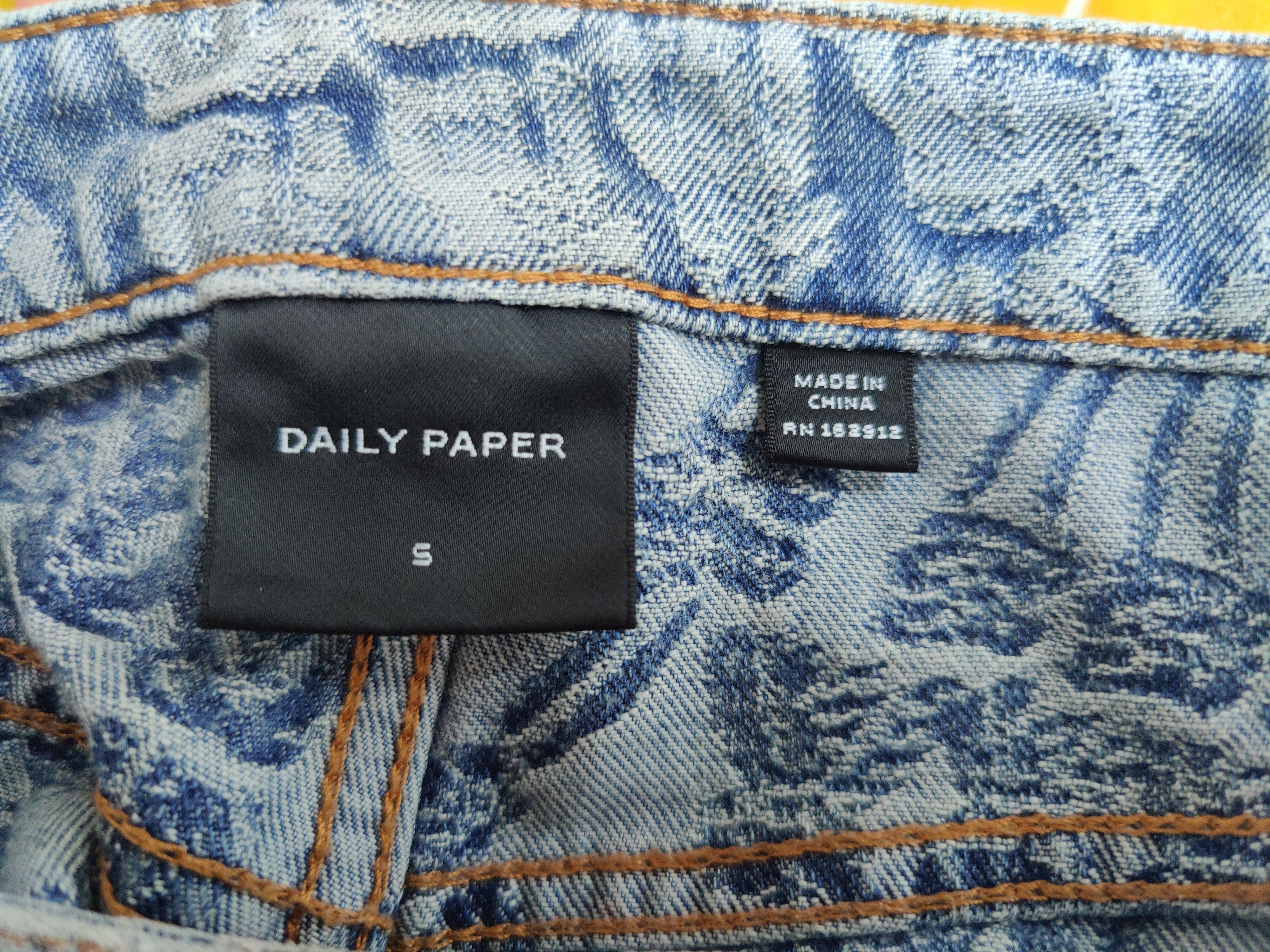 Daily Paper Settle Macrame Denim Pants Size US 32 / EU 48 - 8 Thumbnail