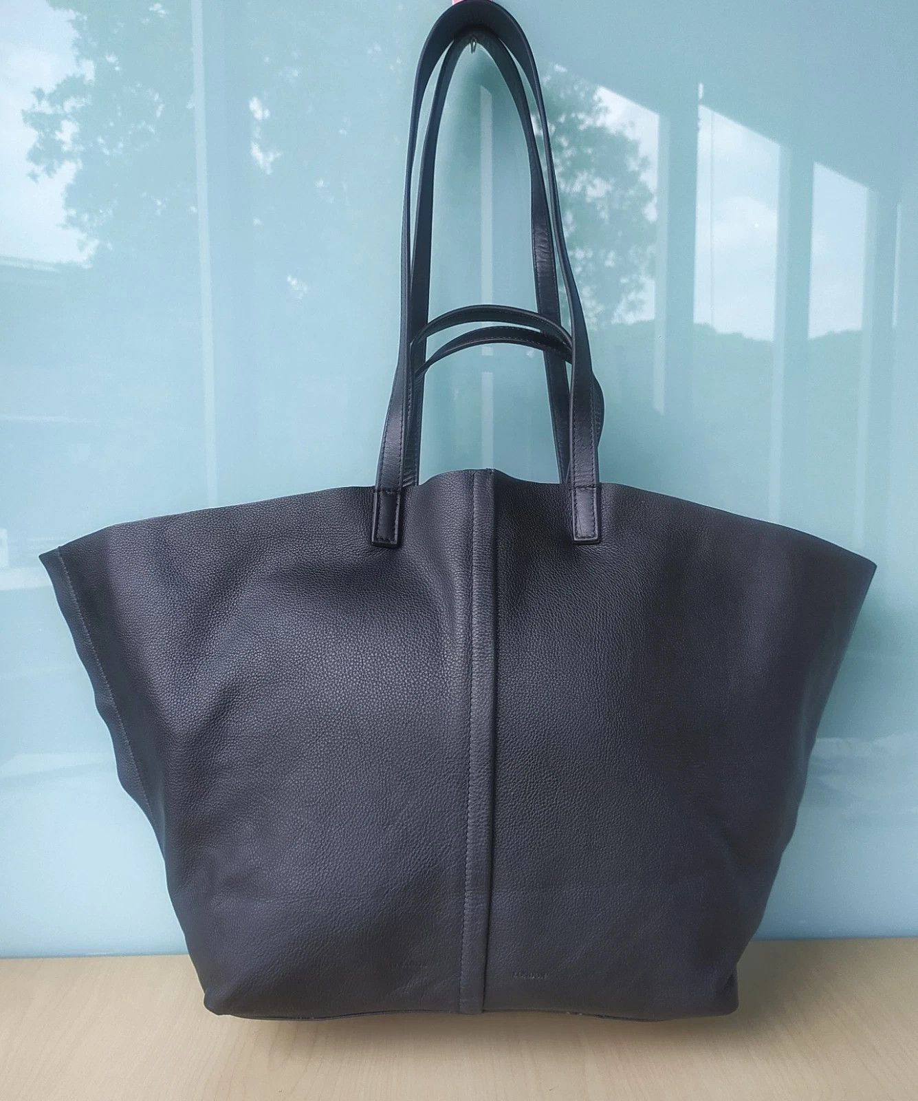 Allsaints AllSaints Phoenix Ew Leather Tote Bag FTP - 8056 Size ONE SIZE - 1 Thumbnail