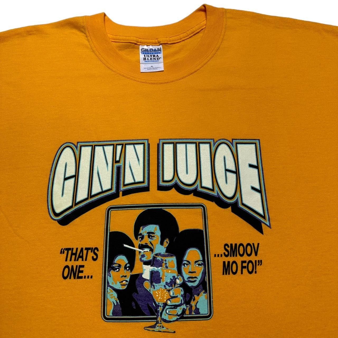 Band Tees × Gildan × Vintage Y2K Mac Dre Gin’N Juice Smoov Mofo T-Shirt Size US XL / EU 56 / 4 - 3 Thumbnail