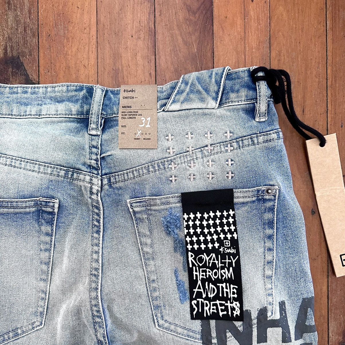 Ksubi Ksubi Chitch Bombz Blue Skinny jeans Size 31 BNWT | Grailed