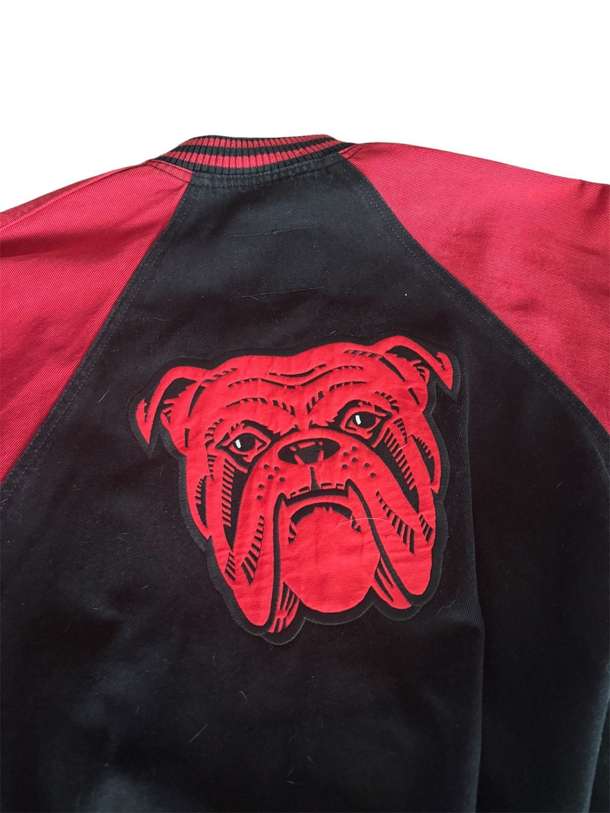 Other Vintage Red Dog Denim Varsity Jacket Size US M / EU 48-50 / 2 - 2 Thumbnail