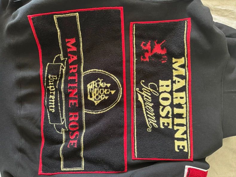 Martine Rose Martine Rose Logo printed plush comfortable hooded sweatsh Size US M / EU 48-50 / 2 - 3 Thumbnail
