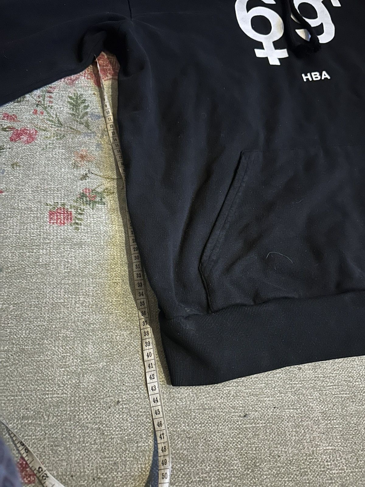 Hood By Air Hood By Air HBA Logo Hoodie Black Size M (Fits L) Size US XL / EU 56 / 4 - 10 Thumbnail