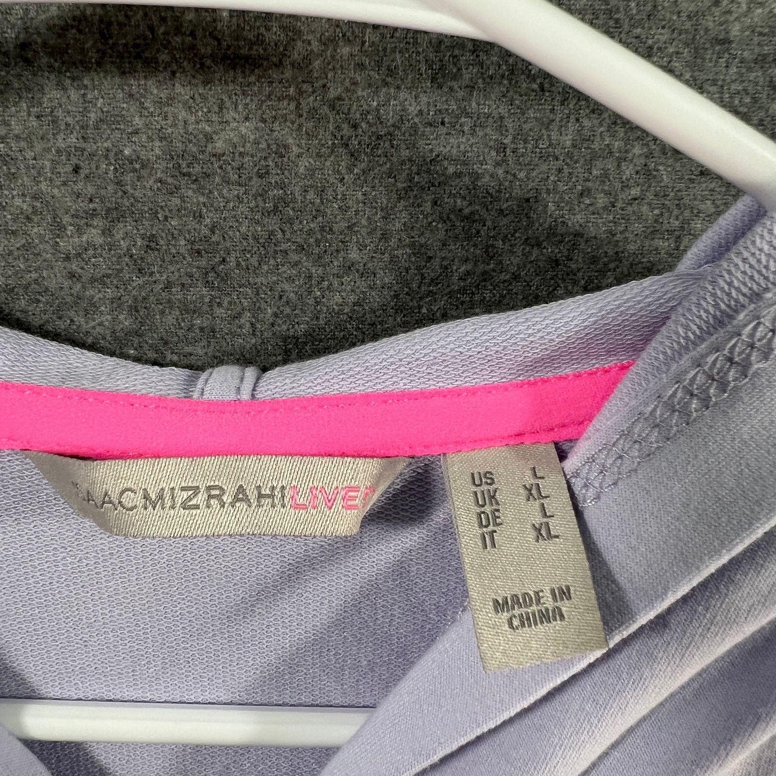 Isaac Mizrahi Isaac Mizrahi Live! Soho French Terry Zip Up Hoodie Size L / US 10 / IT 46 - 3 Thumbnail