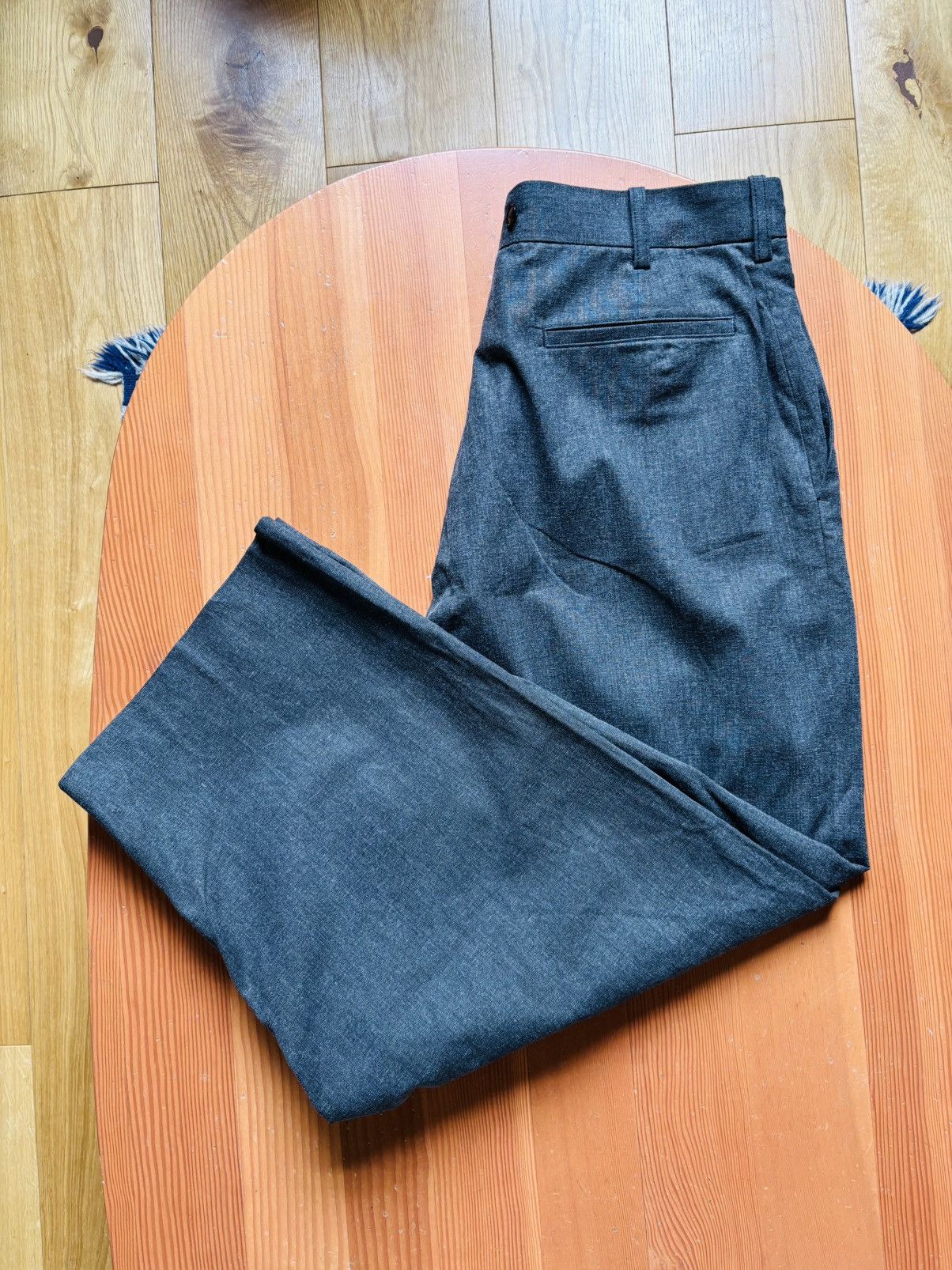 Yohji Yamamoto Yohji Yamamoto Grey Sarouel Trousers Size US 34 / EU 50 - 4 Thumbnail