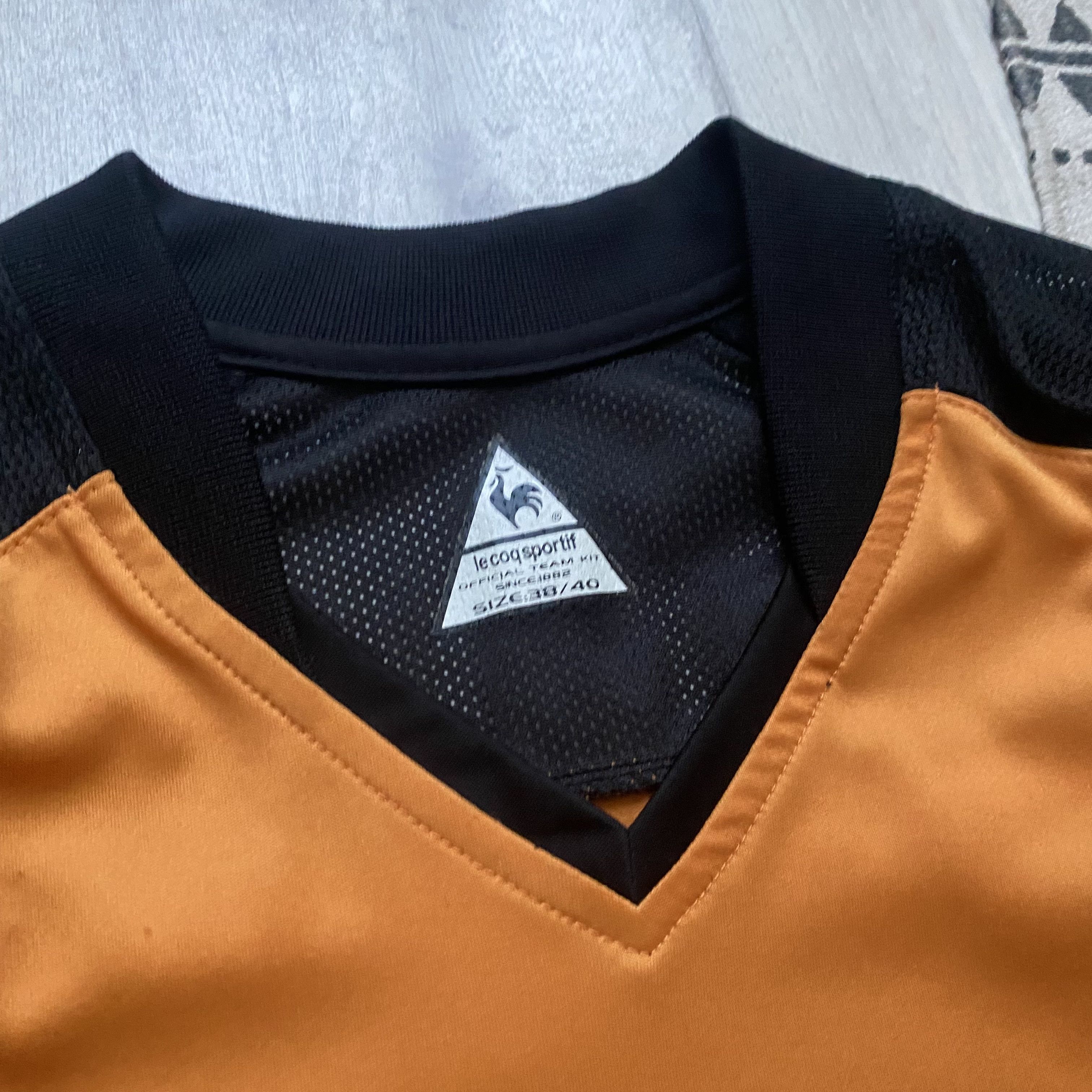 Umbro Le Coq Sportif Vintage Wolverhampton jersey soccer Blockore Size US M / EU 48-50 / 2 - 4 Thumbnail