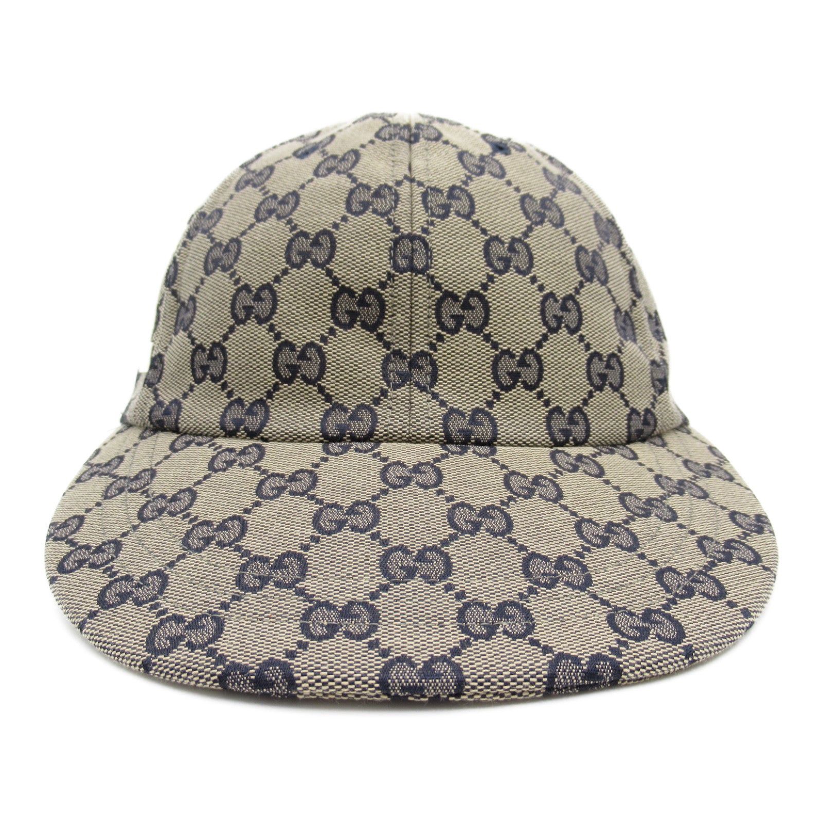 Gucci Gucci Baseball Cap Others Gg Cotton Canvas Blue Size ONE SIZE - 1 Thumbnail