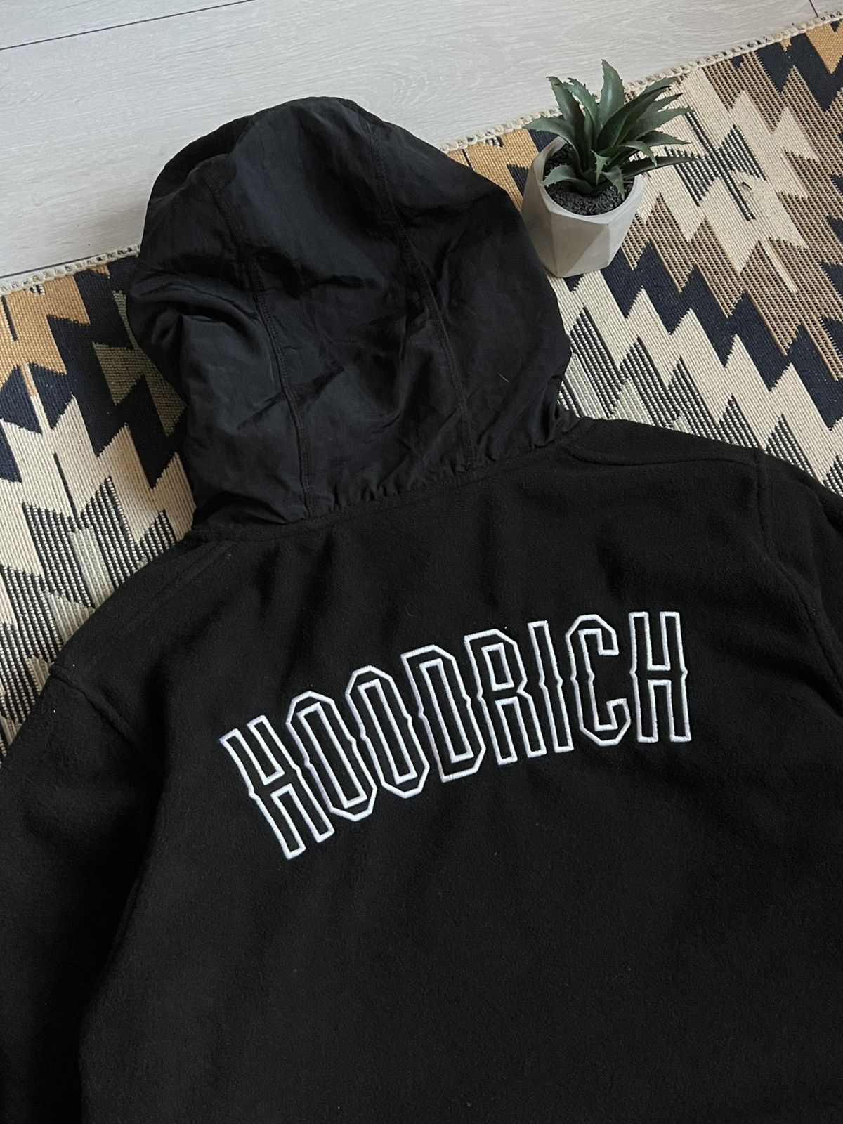 Hoodrich × Japanese Brand Hoodrich Y2k Drill Big logo Fleece Tracksuit Size US M / EU 48-50 / 2 - 8 Thumbnail