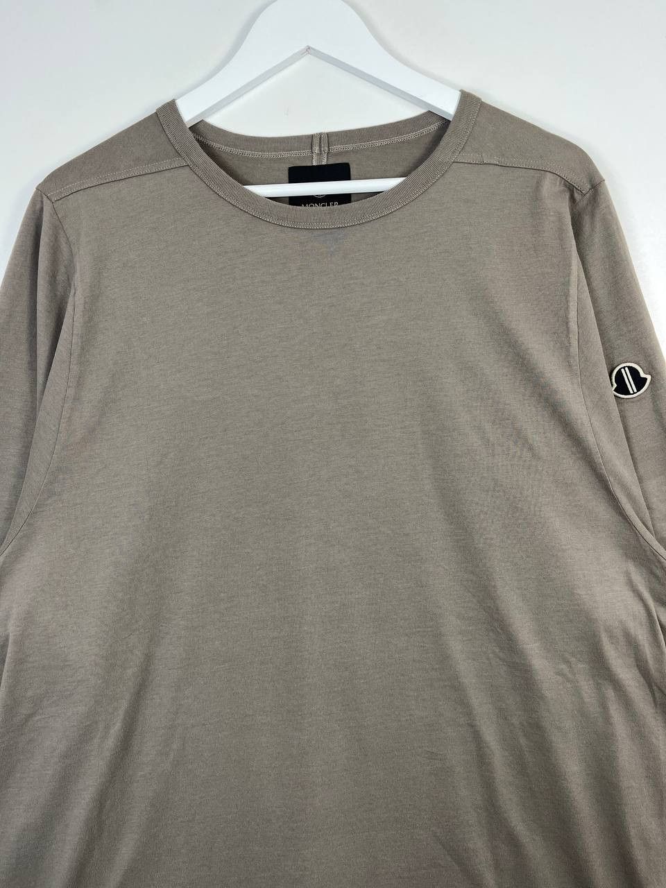 Moncler Moncler x Rick Owens Crewneck SS T Shirt Taupe M4630 Mens L Size US L / EU 52-54 / 3 - 2 Thumbnail