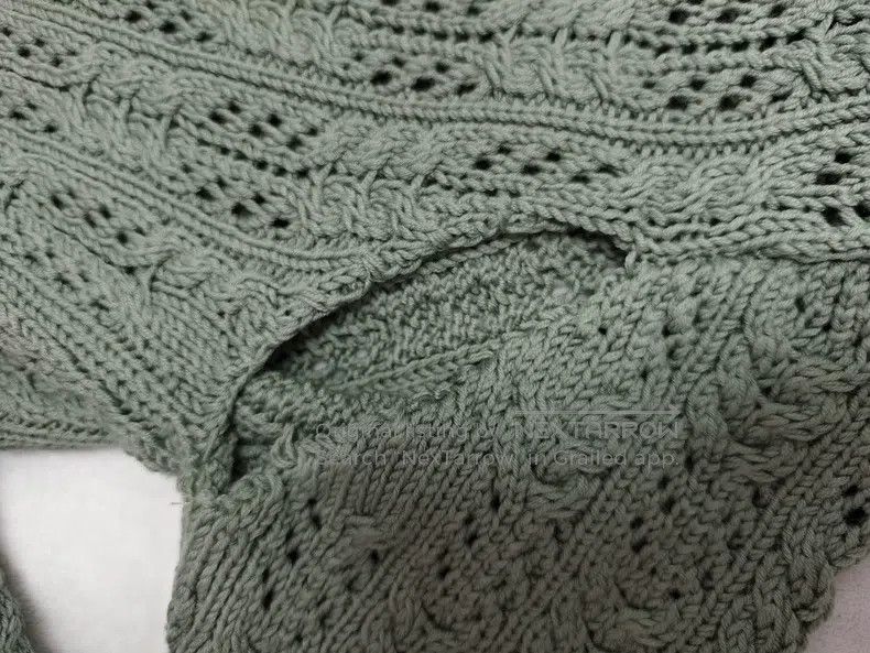 Thom Browne Thom Browne Four Striped Wool Cardigan, Gray Green Size US XXS / EU 40 - 9 Thumbnail