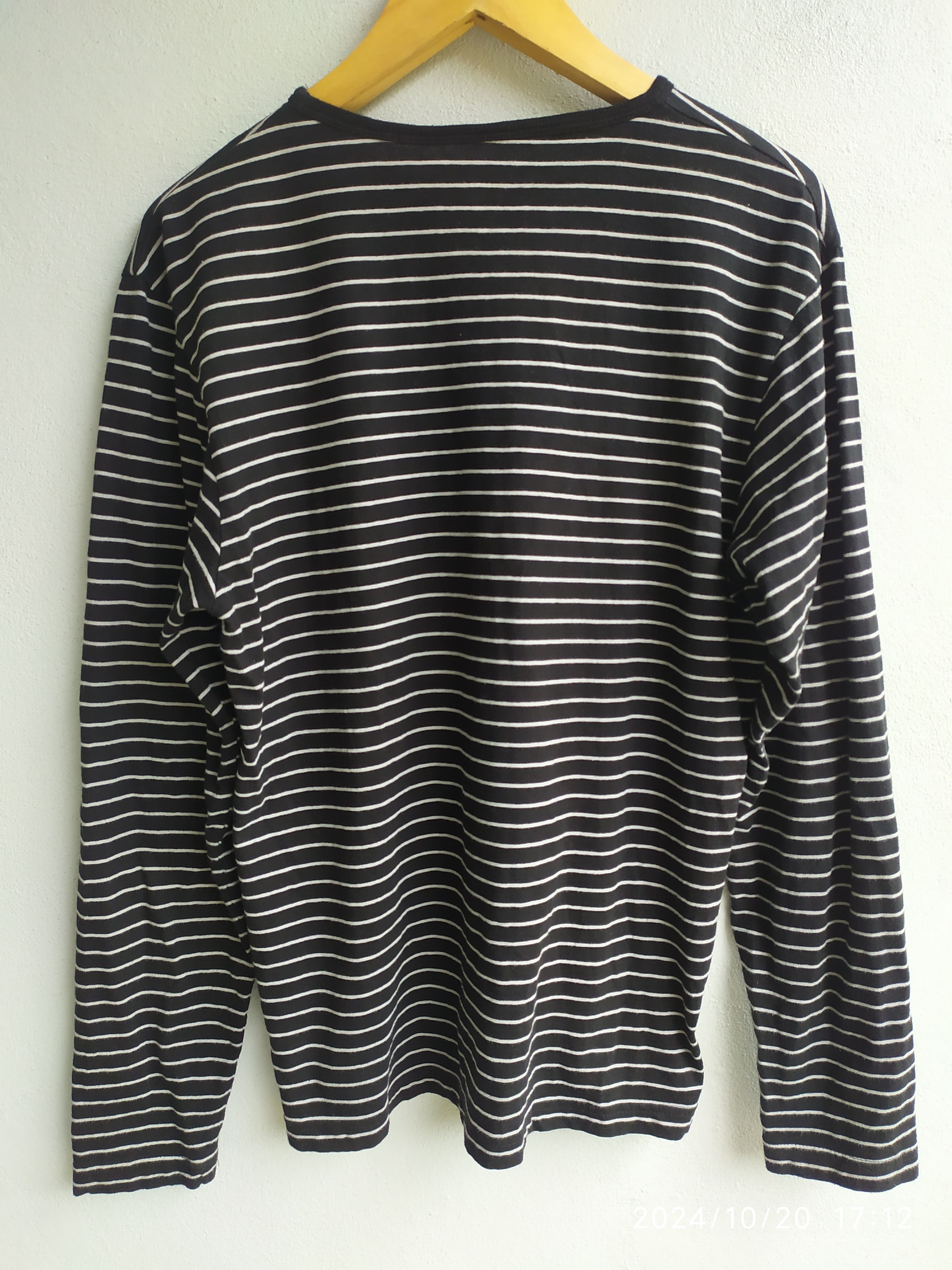 If Six Was Nine × Japanese Brand × Le Grande Bleu (L.G.B.) Japanese Just Jeans Stripe Long Slevee Size US M / EU 48-50 / 2 - 2 Thumbnail
