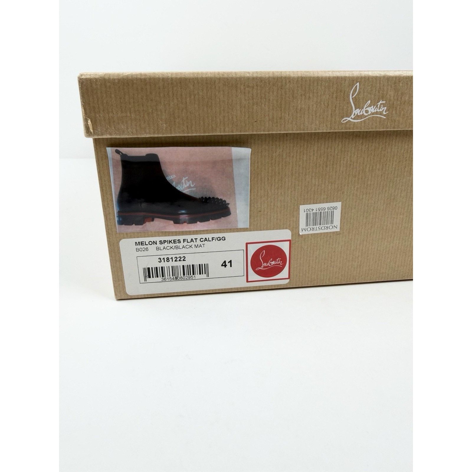 Christian Louboutin Size 41EU/8US - Christian Louboutin Melon Spikes Boots NEW Size US 8 / EU 41 - 12 Thumbnail
