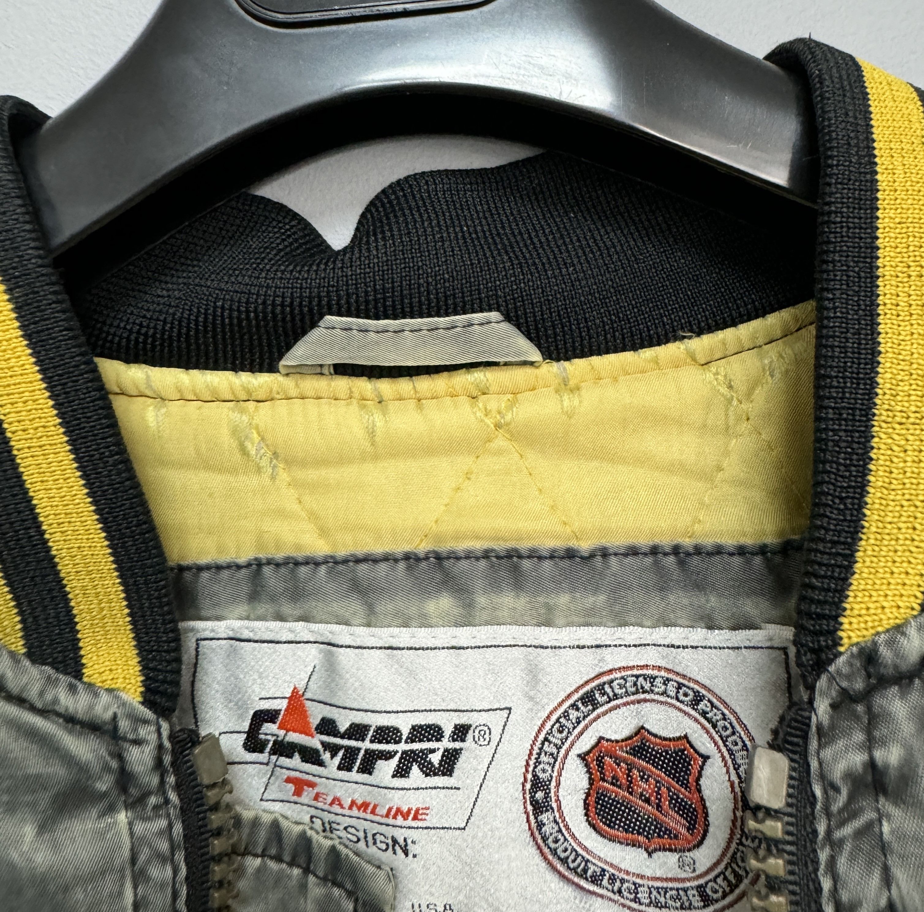 NFL Campri NHL Pittsburgh Penguins Bomber Jacket Big Logo Size L Size US L / EU 52-54 / 3 - 9 Thumbnail