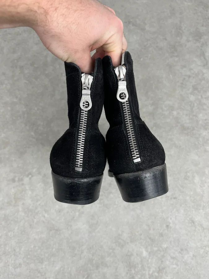 Hugo Boss Hugo Boss Black Suede Leather Boots Size US 10 / EU 43 - 7 Thumbnail