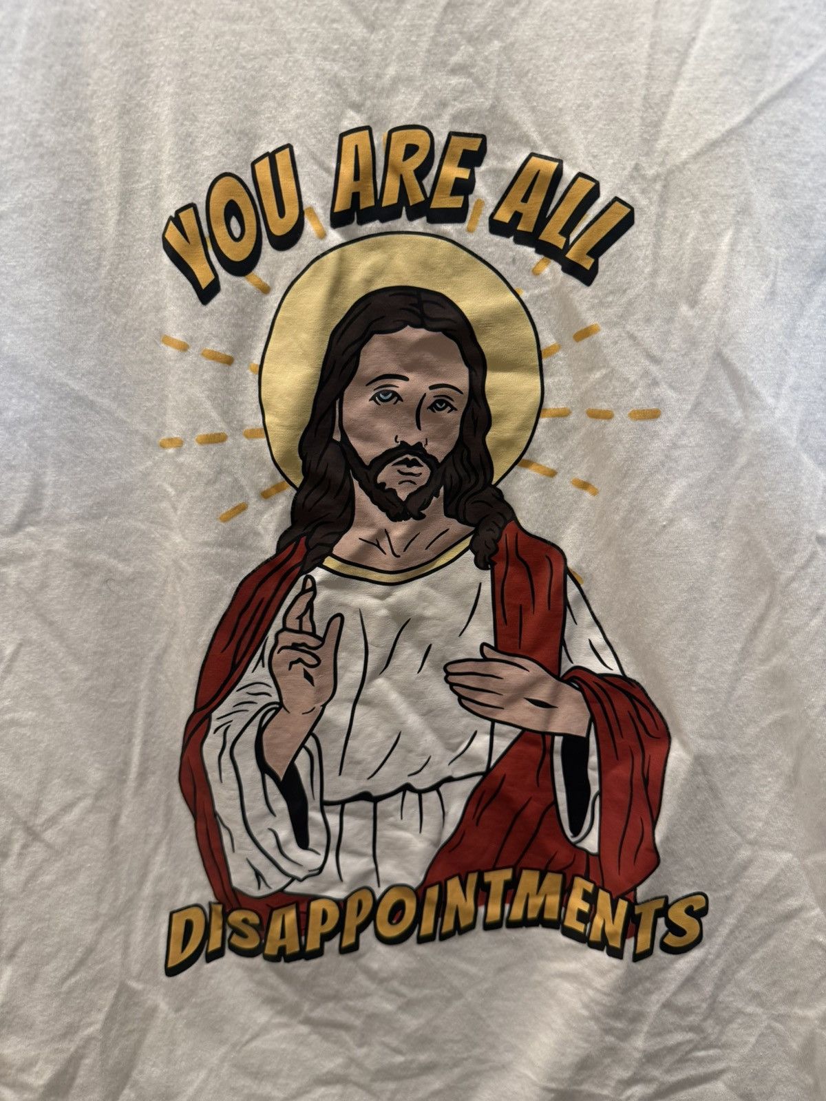 Vintage JESUS CHRIST DISAPPOINTMENTS TEE Size US M / EU 48-50 / 2 - 2 Thumbnail