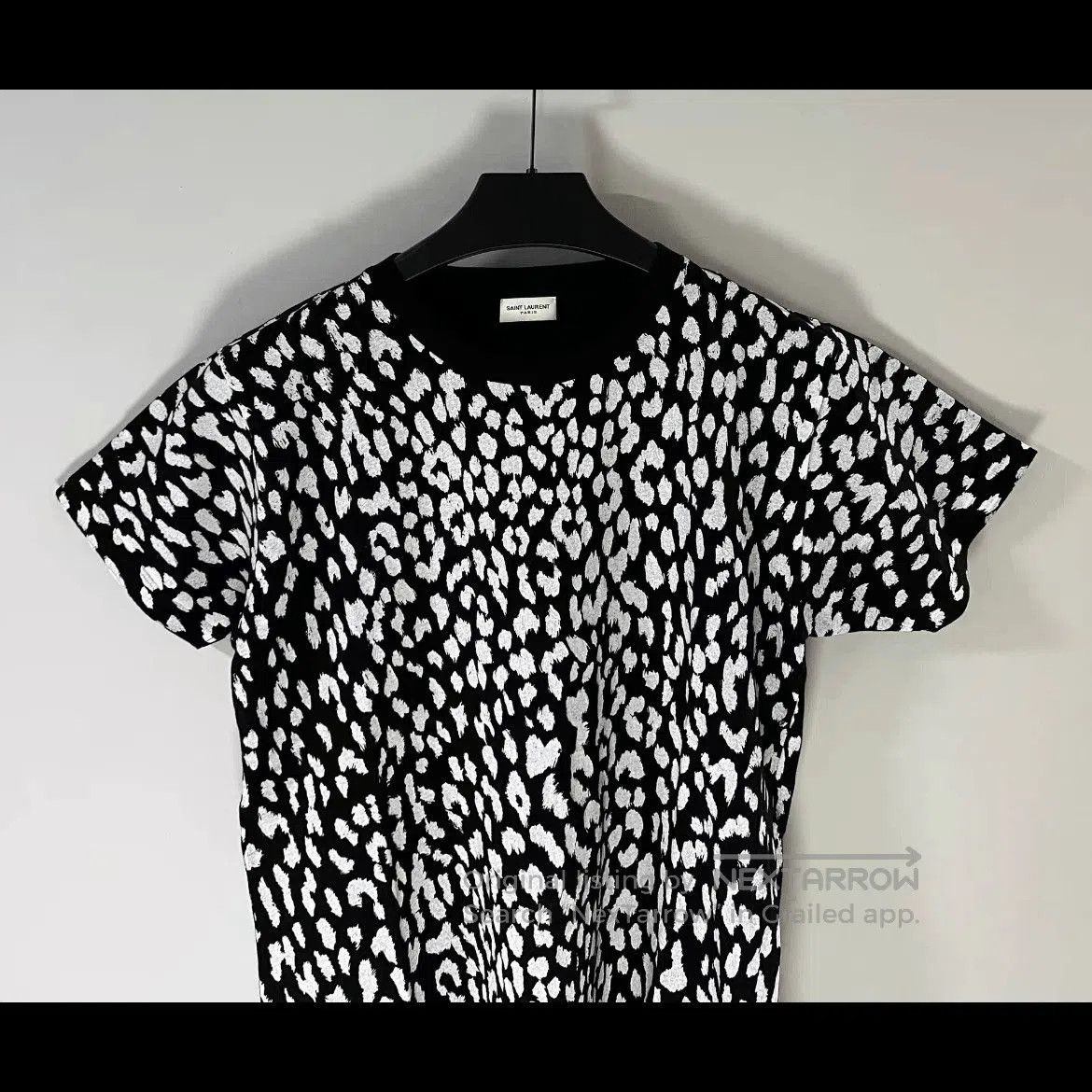Saint Laurent Paris Saint Laurent Paris Leopard S/S Tee. Size US M / EU 48-50 / 2 - 3 Thumbnail