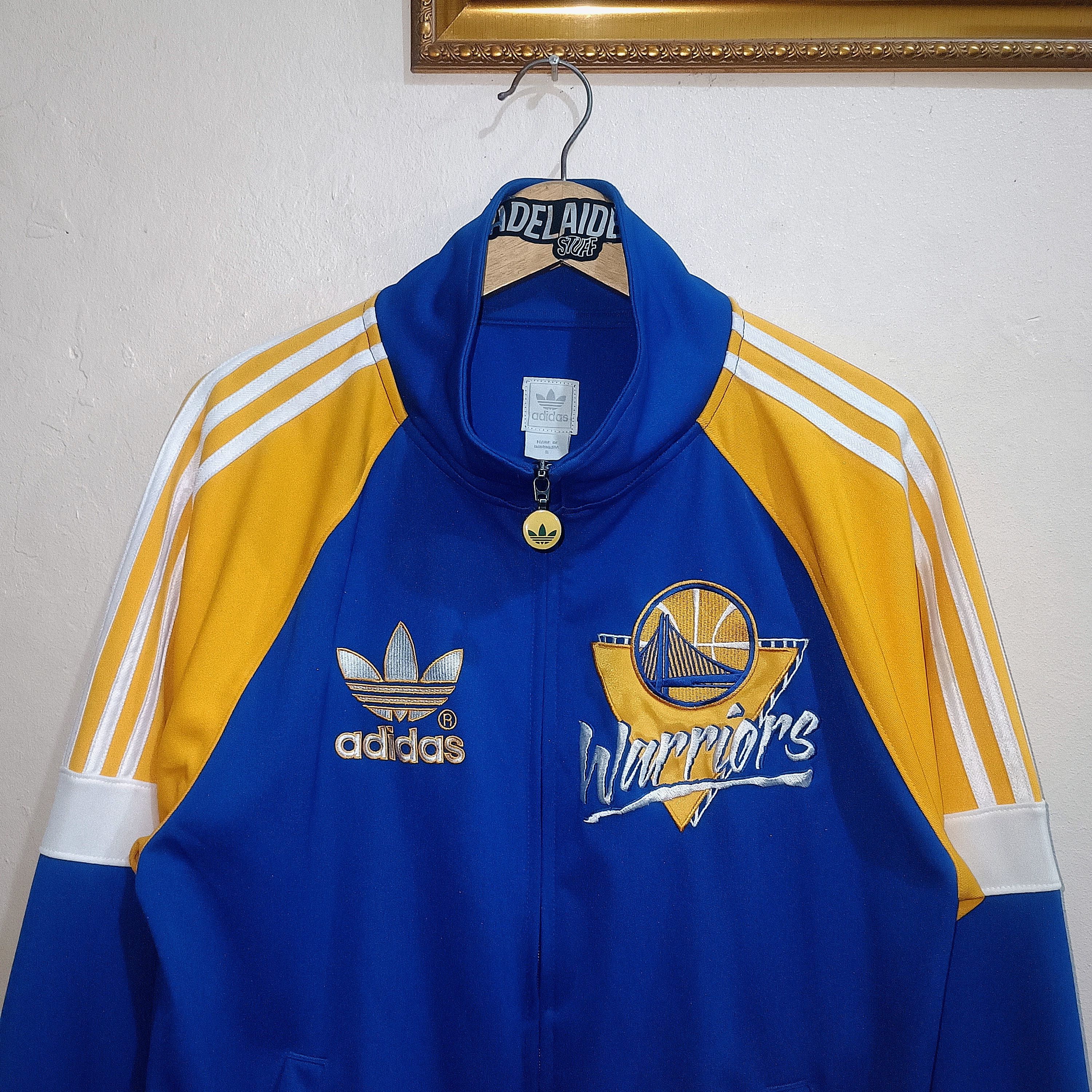 Adidas Tracktop Adidas NBA Golden State Warriors Size US S / EU 44-46 / 1 - 3 Thumbnail