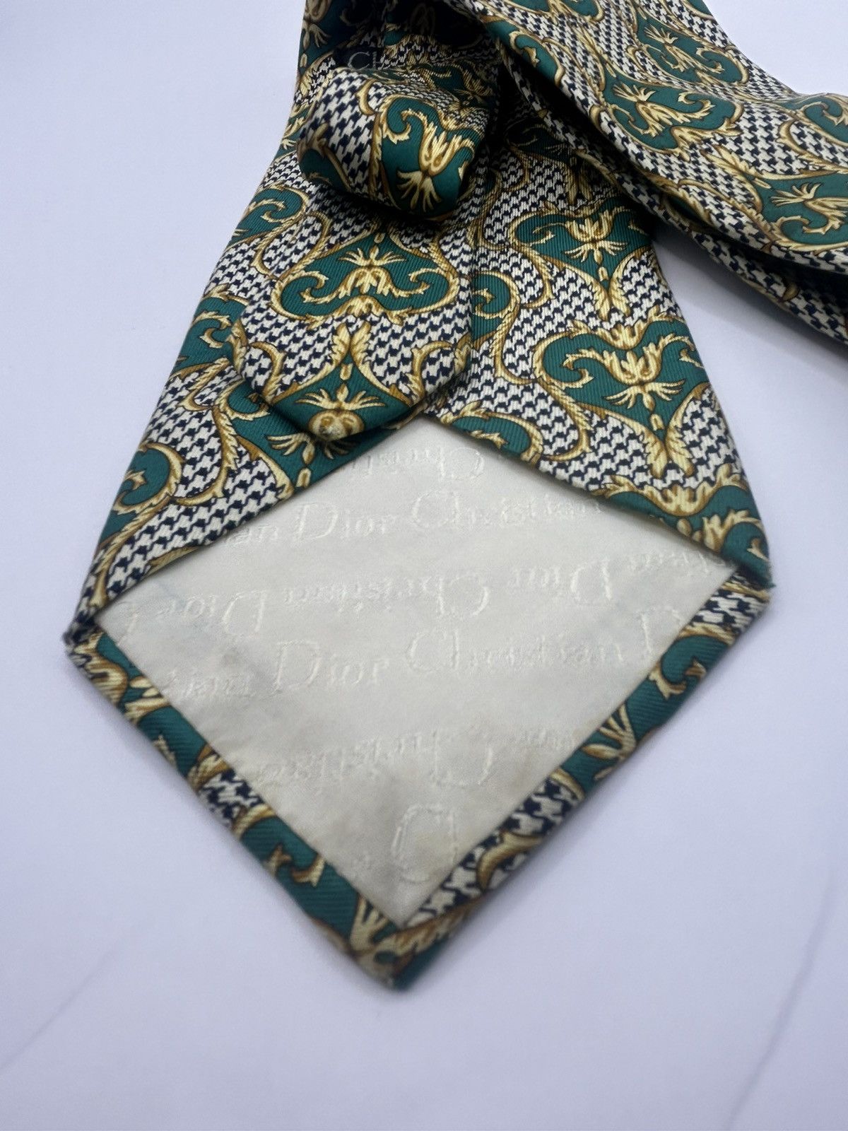 Christian Dior Monsieur Vintage Christian Dior Monsieur Tie Size ONE SIZE - 4 Thumbnail