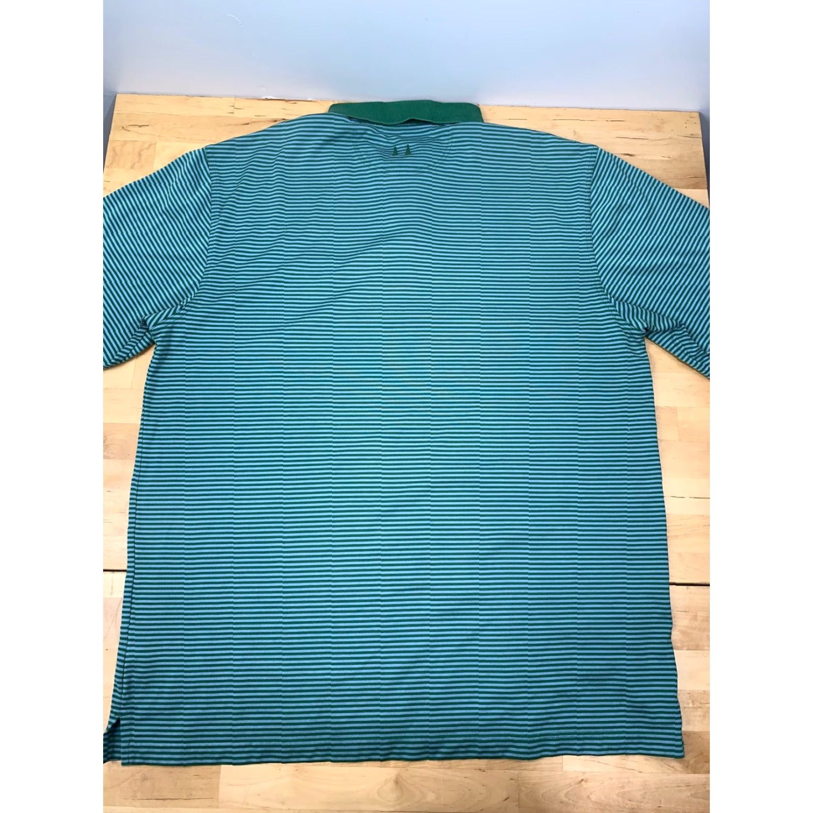 Vintage **Greg Norman Men's XL Green Striped Golf Polo Shirt** User: Men's Greg Norman XL Green Striped Golf Polo Shirt Size US XL / EU 56 / 4 - 3 Thumbnail