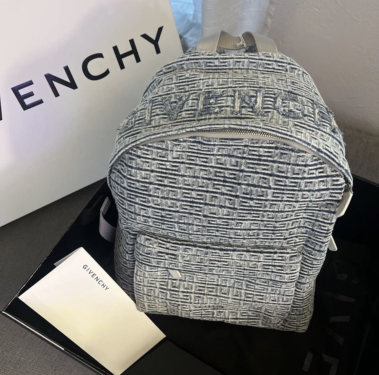 Givenchy Givenchy 4G Denim Backpack Size ONE SIZE - 2 Thumbnail