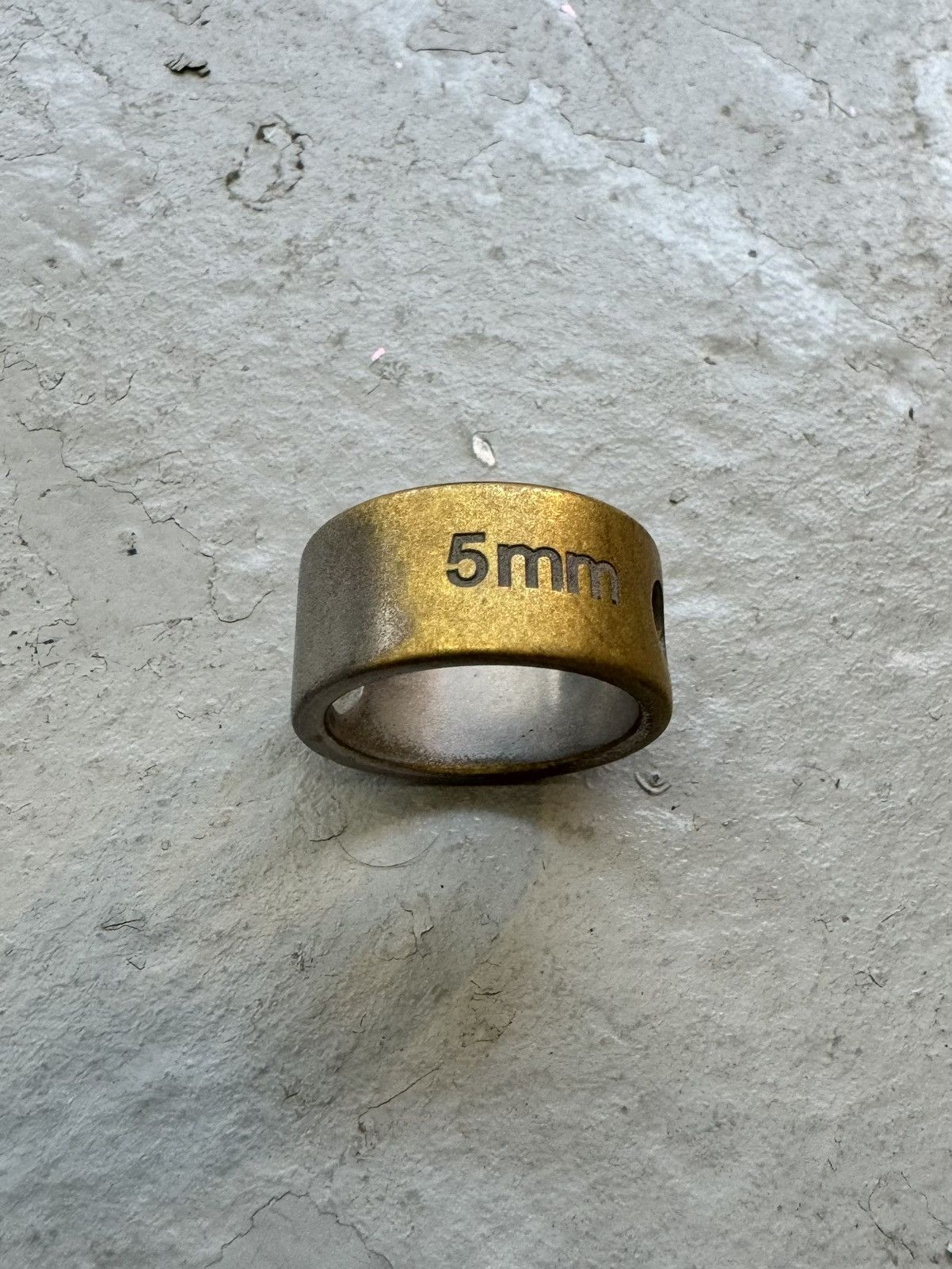 MM6 MM6 Logo Ring Size ONE SIZE - 2 Thumbnail