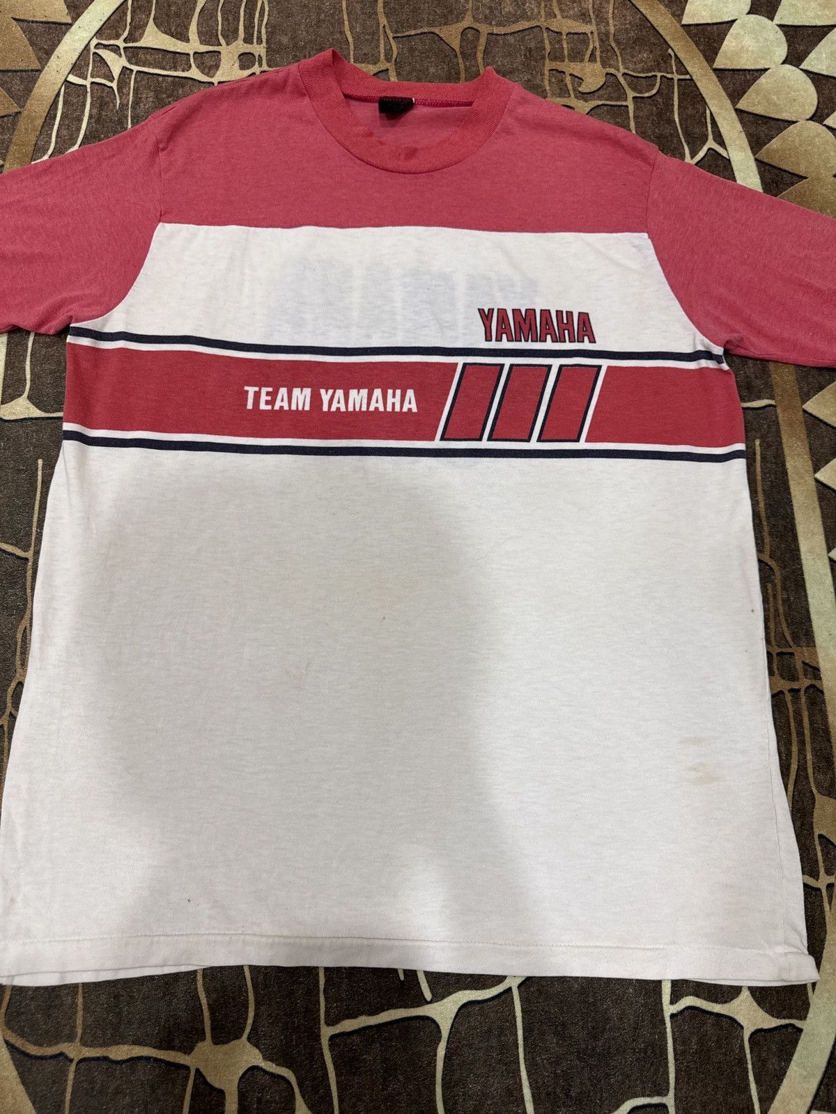 Vintage ‼️Rare Vintage Team Yamaha Racing Usa 80s‼️ Size US L / EU 52-54 / 3 - 3 Thumbnail