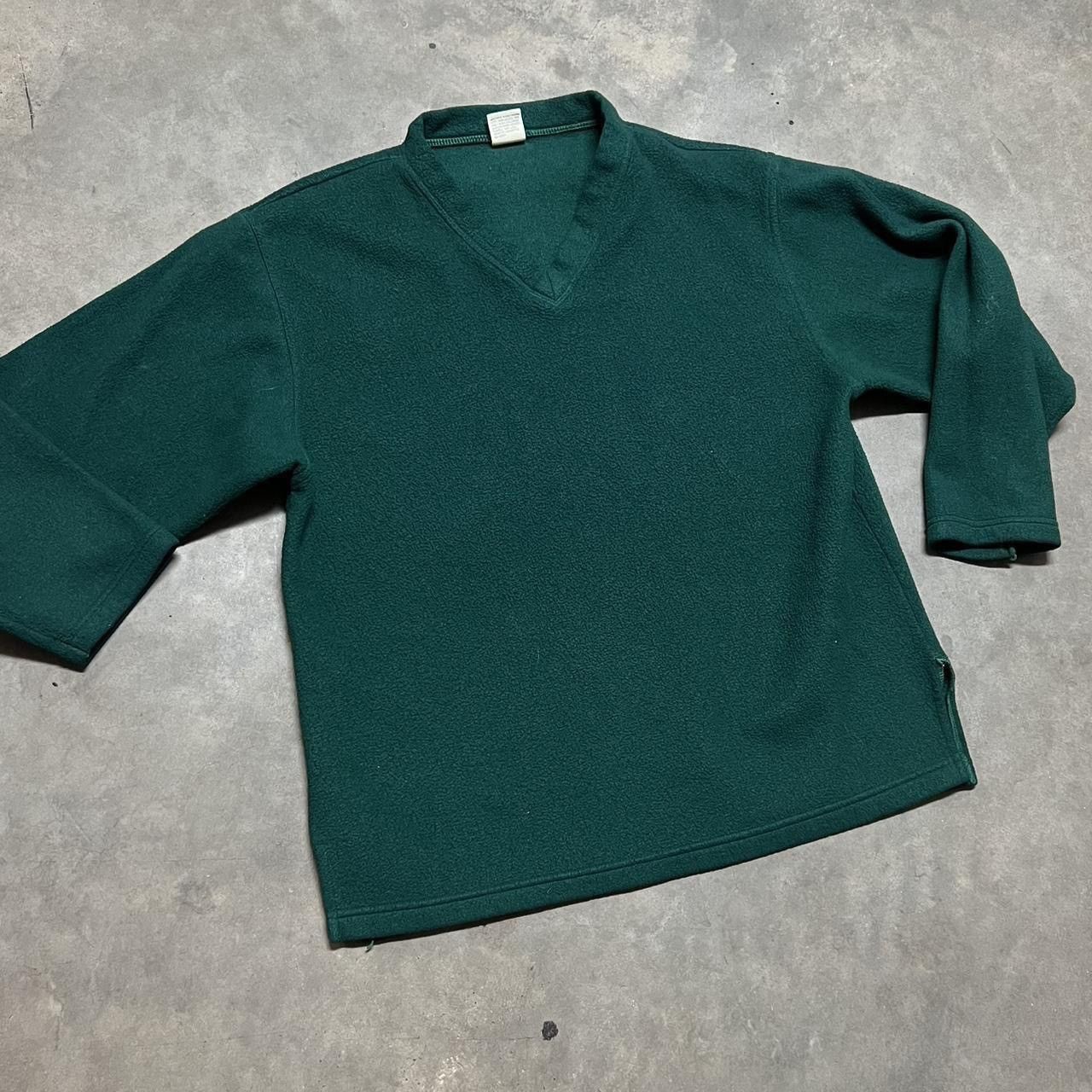 Other Vintage Cheetah Fleece Blank V Neck Sweatshirt Size US M / EU 48-50 / 2 - 1 Thumbnail