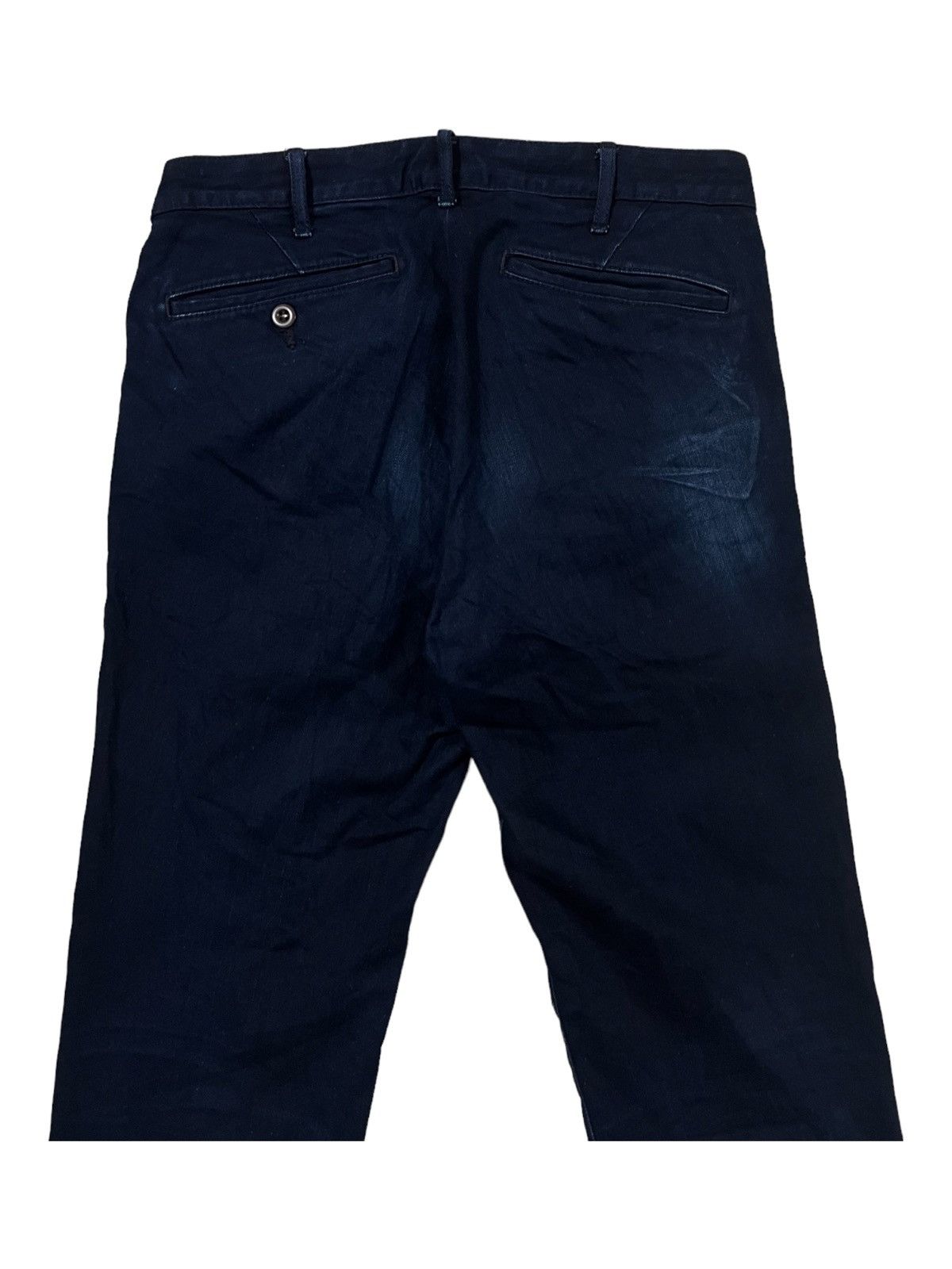 Indigo × Japan Blue Jeans × Momotaro Jeans Japan Blue Jeans 10oz Indigo Dyed Slim Trousers Denim Pants Size US 30 / EU 46 - 8 Thumbnail