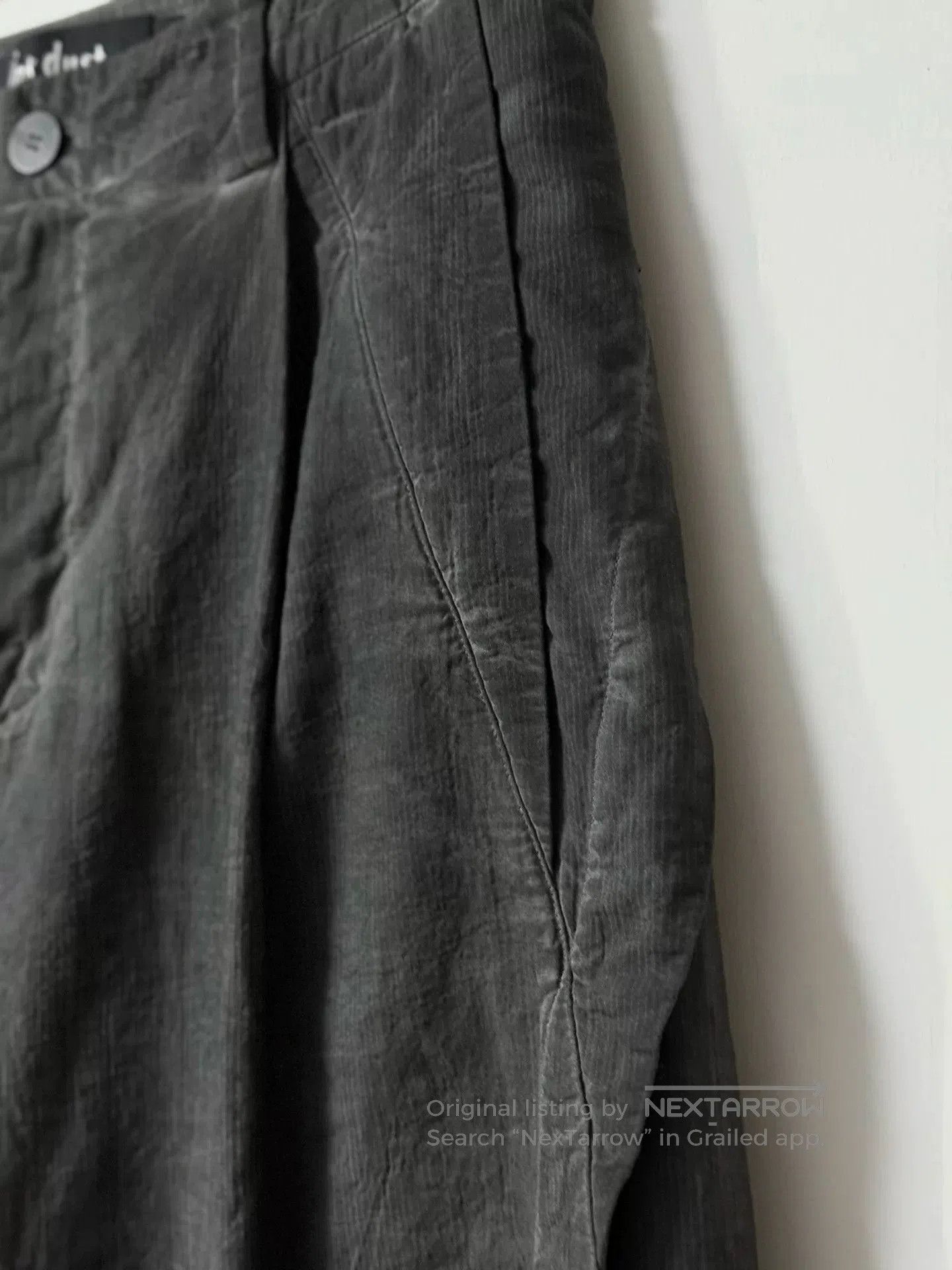 Yohji Yamamoto Ink Dust Japanese Wide-Leg Pants. Size US 30 / EU 46 - 5 Thumbnail