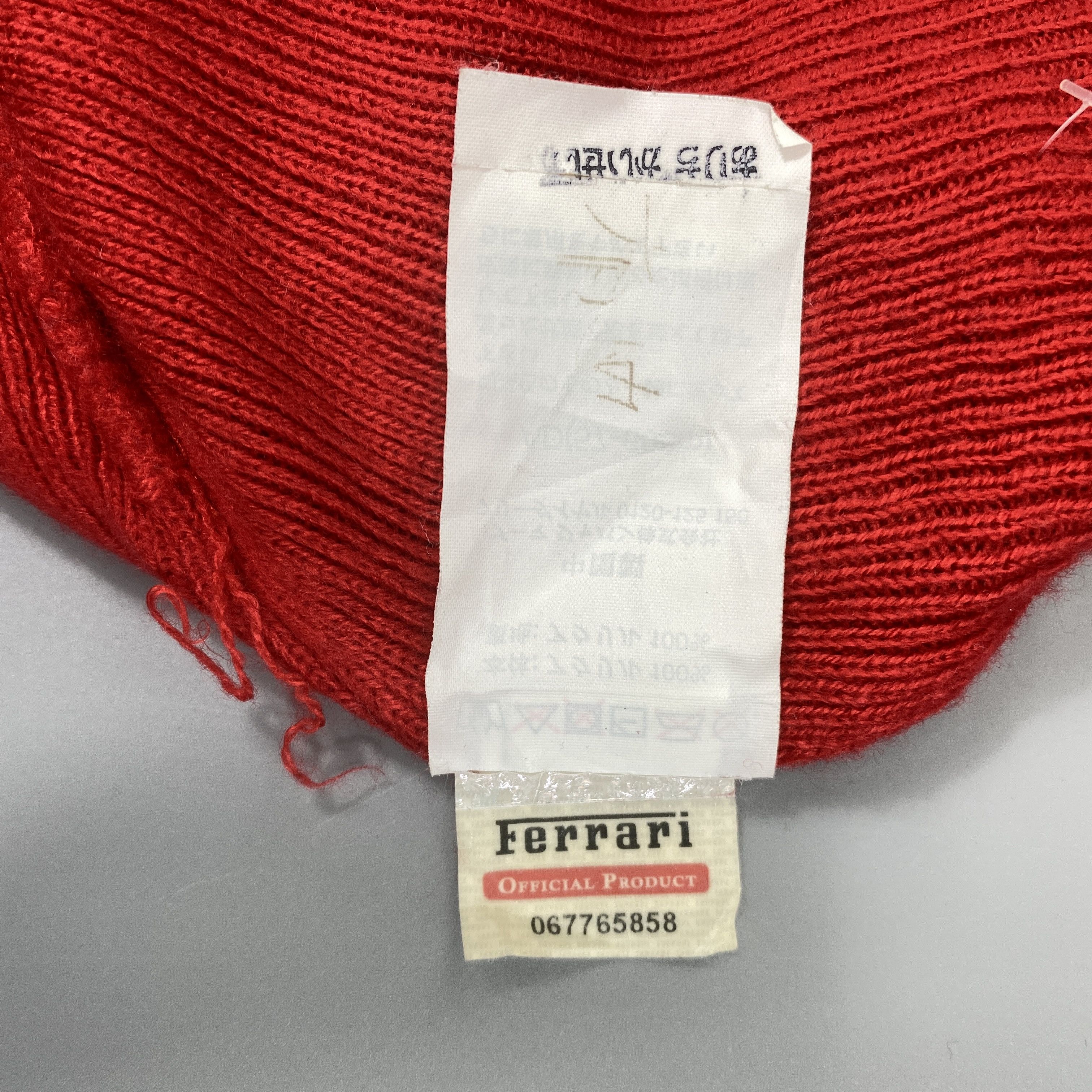 Ferrari Scuderia Ferrari Beanie -BN698 Size ONE SIZE - 8 Thumbnail