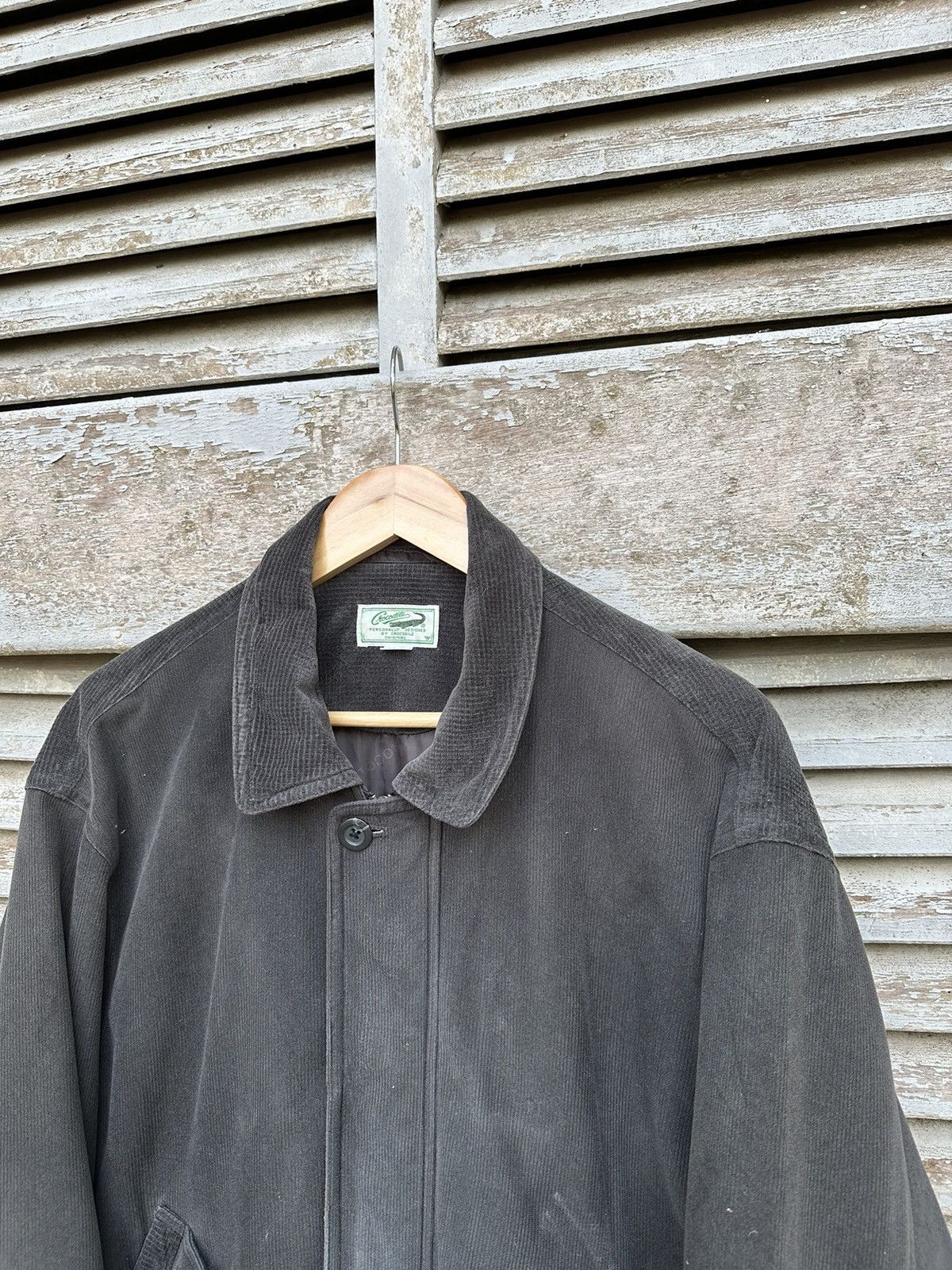 Vintage 👹THRASHED Crocodile Classic Corduroy Bomber Jacket Size US M / EU 48-50 / 2 - 7 Thumbnail