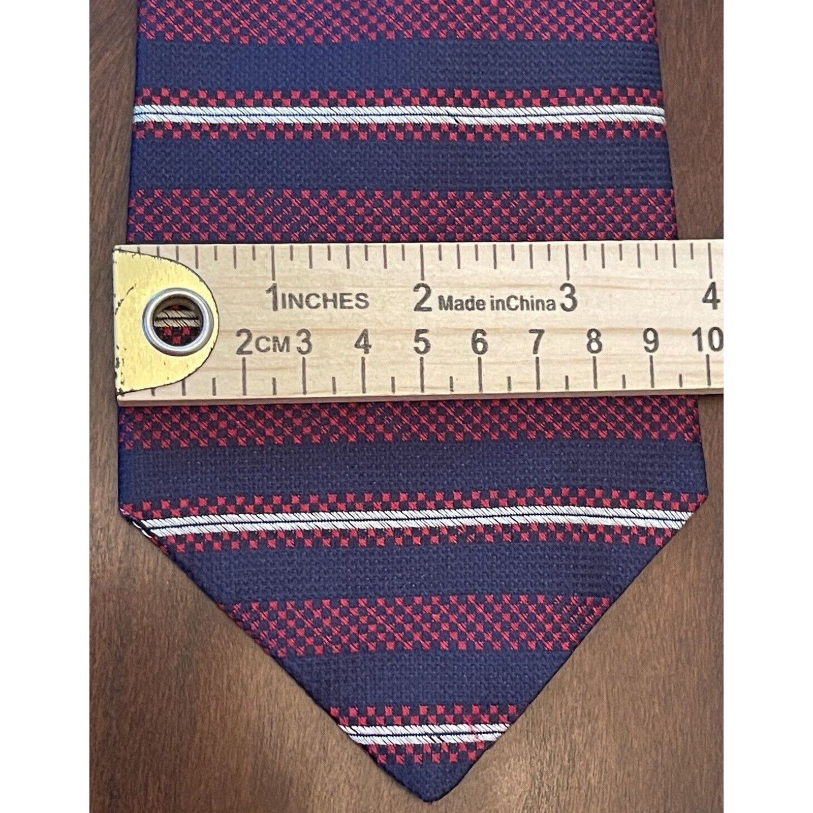 Tommy Hilfiger Tommy Hilfiger 100% Silk Men’s Neck Tie Made In Usa Size ONE SIZE - 4 Thumbnail
