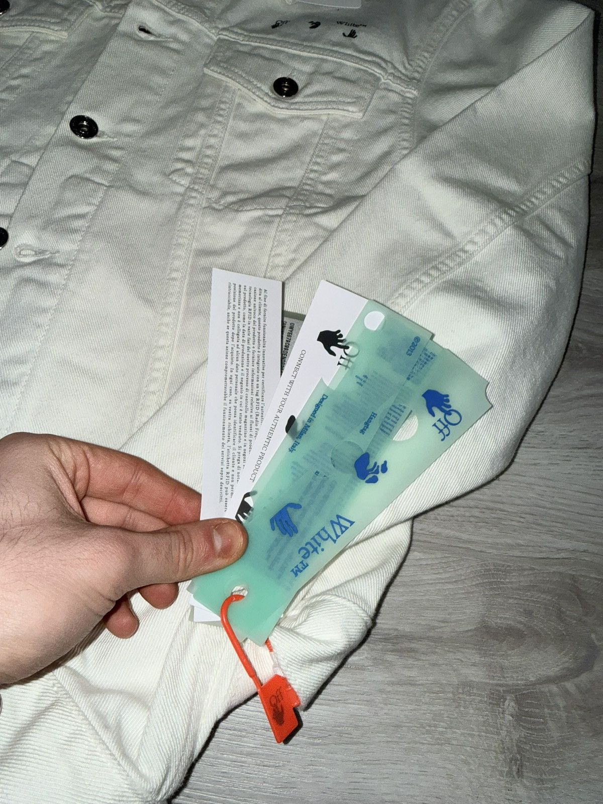 Off-White Off White Denim Jacket Size US S / EU 44-46 / 1 - 3 Thumbnail