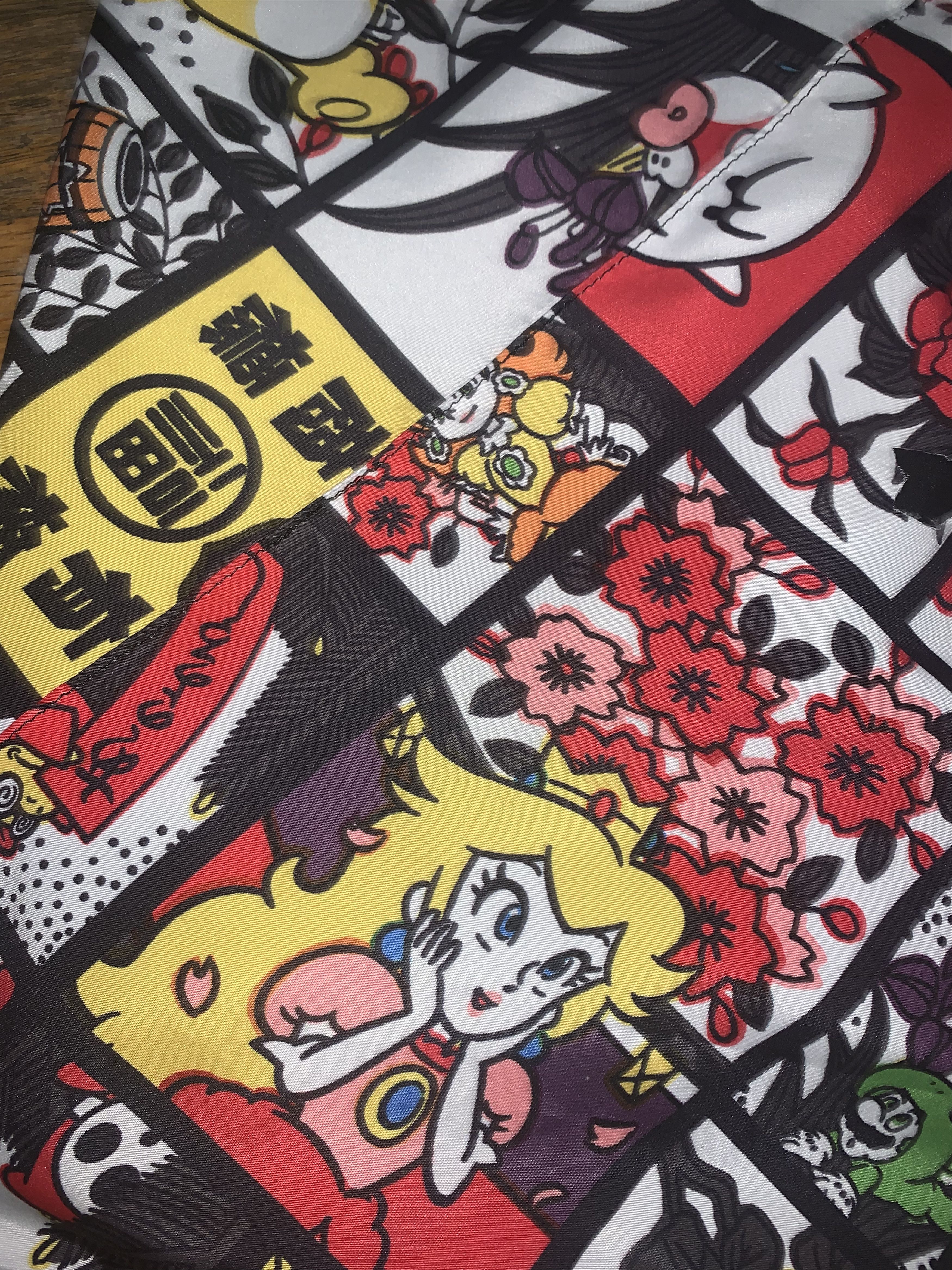 Nintendo MULTI REVERSIBLE NINTENDO Tie HoldAll Tote ⊛ New w/ Flaw Size ONE SIZE - 1 Thumbnail