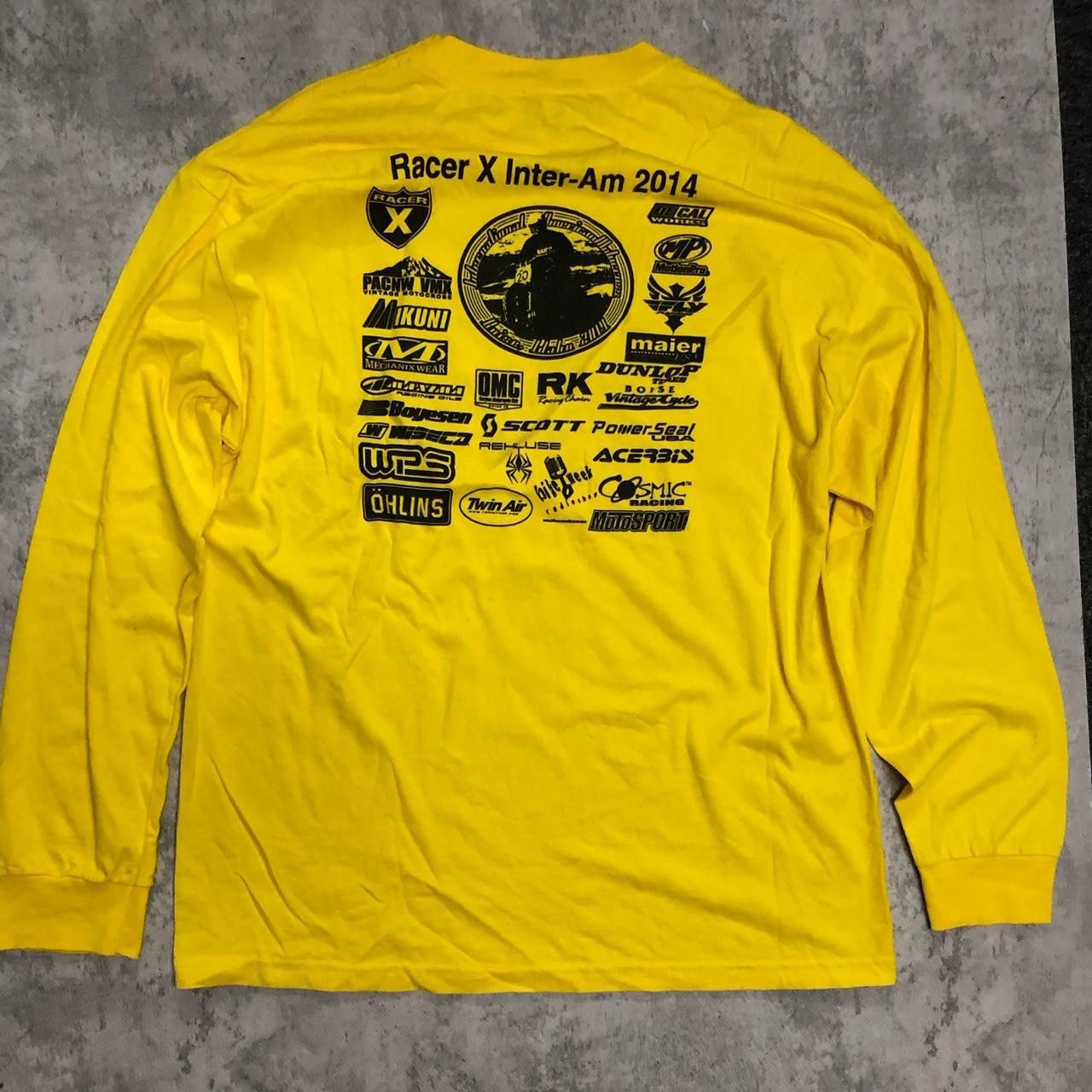 Other 2014 Racer X Interim 5 long sleeve yellow shirt #motocross Size US XL / EU 56 / 4 - 5 Thumbnail