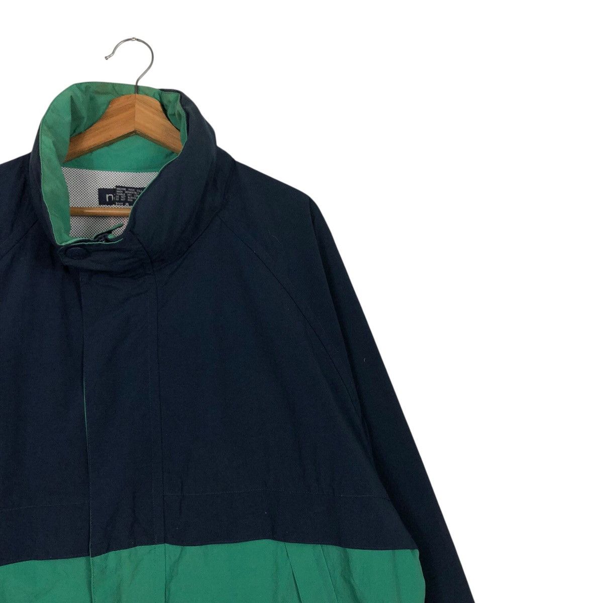 Nautica 📌Vintage Bomber Jacket Nautica Big Logo Back Hit Size US L / EU 52-54 / 3 - 8 Thumbnail