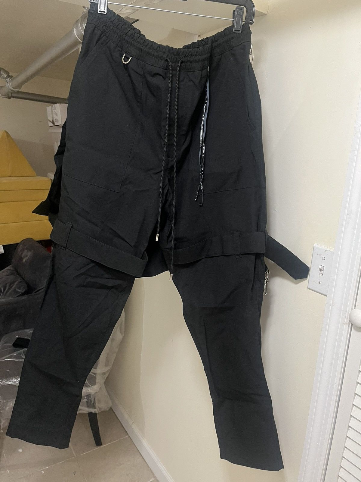 Mastermind Japan Mastermind Japan Nylon Kilt Front Strap Back Bondage Pant XL Size US 36 / EU 52 - 4 Thumbnail
