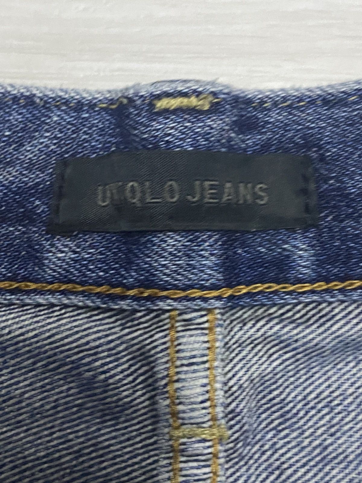 Uniqlo Vintage uniqlo Blue Wash Distressed Loose Jeans Size US 35 - 6 Thumbnail