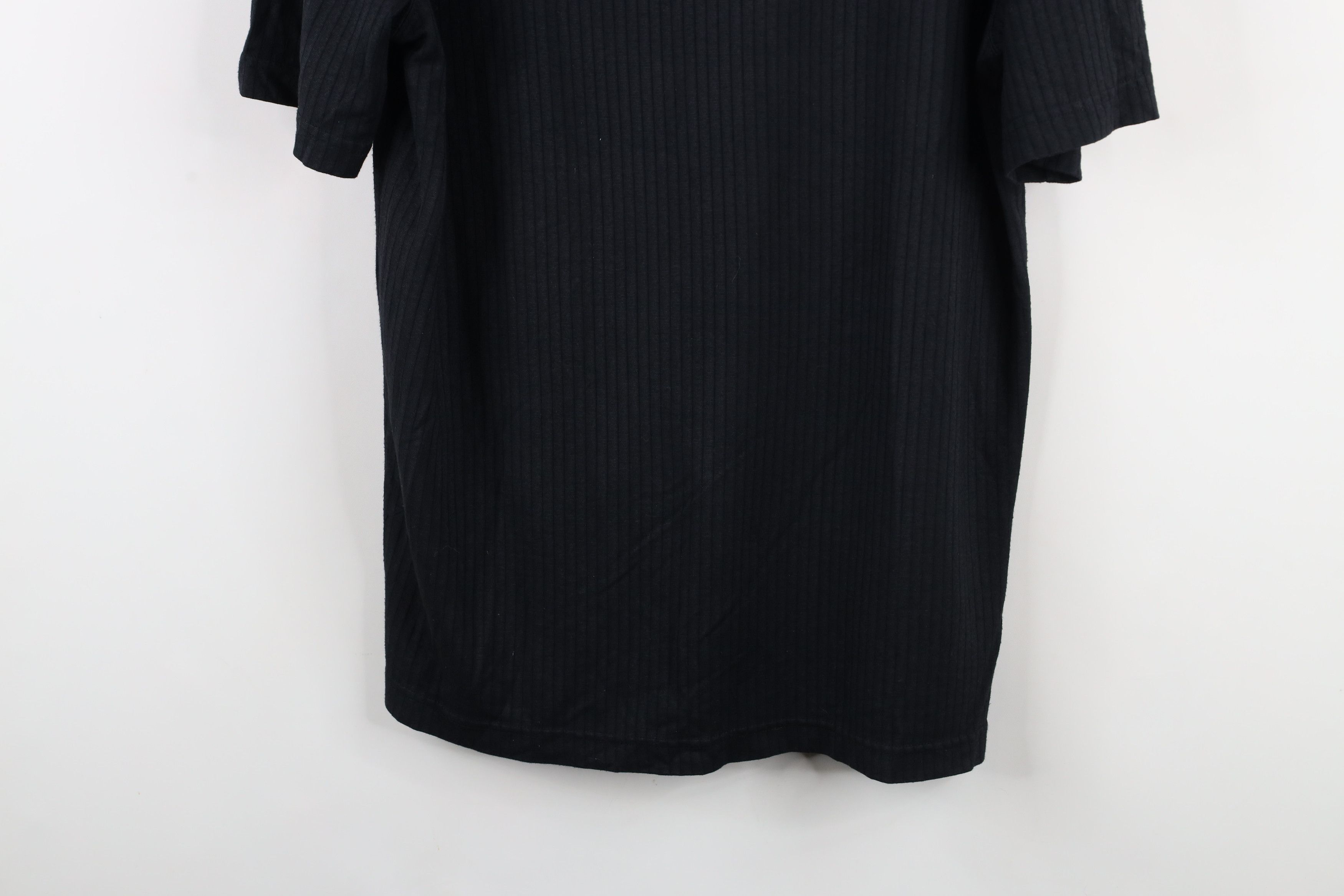 Vintage Vintage 90s Streetwear Striped Knit Short Sleeve T-Shirt Size US M / EU 48-50 / 2 - 3 Thumbnail