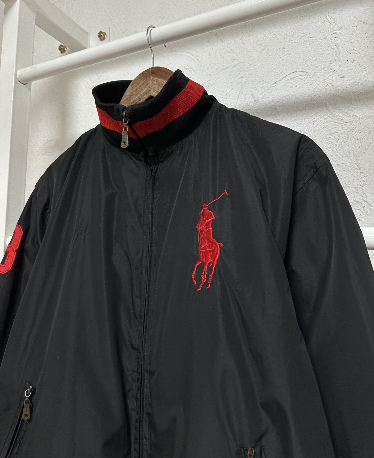 Polo Ralph Lauren Polo Ralph Lauren Men’s Windbreaker Jacket Black Size M Size US M / EU 48-50 / 2 - 2 Thumbnail