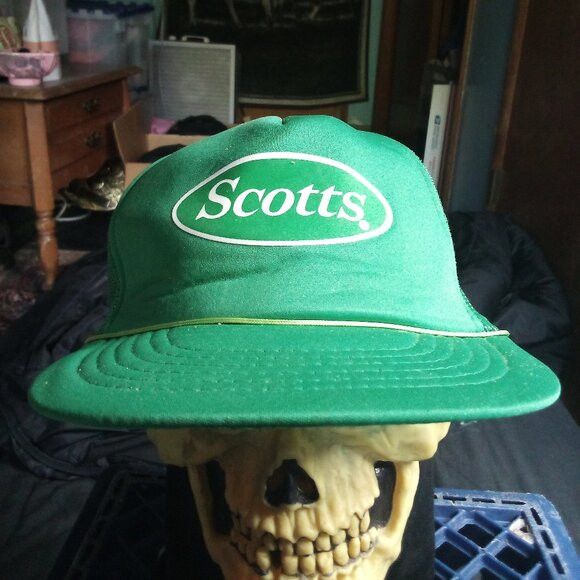 Other Deadstock Vintage Scotts Rope Snap Trucker Hat Cap Size ONE SIZE - 1 Thumbnail