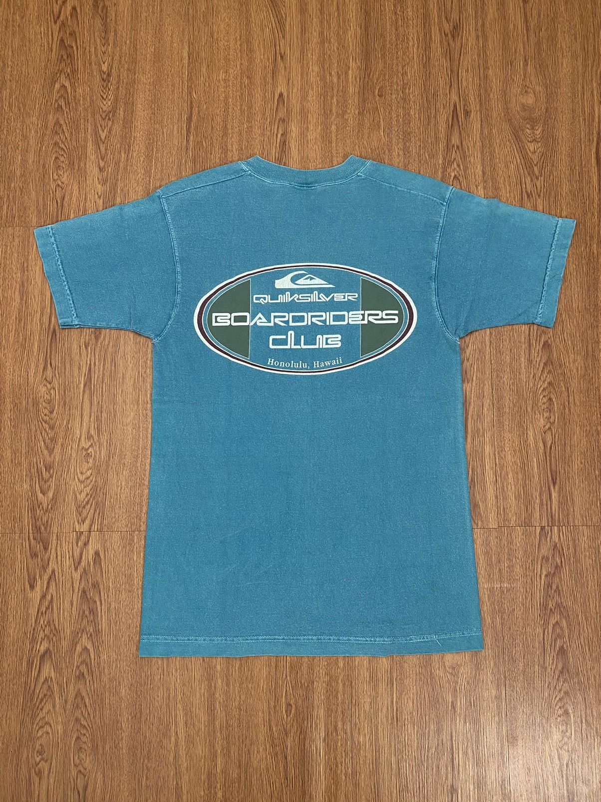 Quiksilver × Vintage Vintage Quiksilver boarders club t-shirt Size US M / EU 48-50 / 2 - 1 Thumbnail