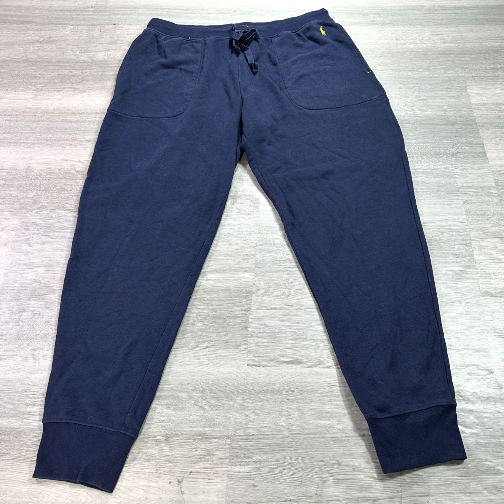 Polo Ralph Lauren Polo Ralph Lauren Sweatpants Mens XL Blue Fleece Jogger Elastic Waist Pockets Size US XL / EU 56 / 4 - 2 Thumbnail