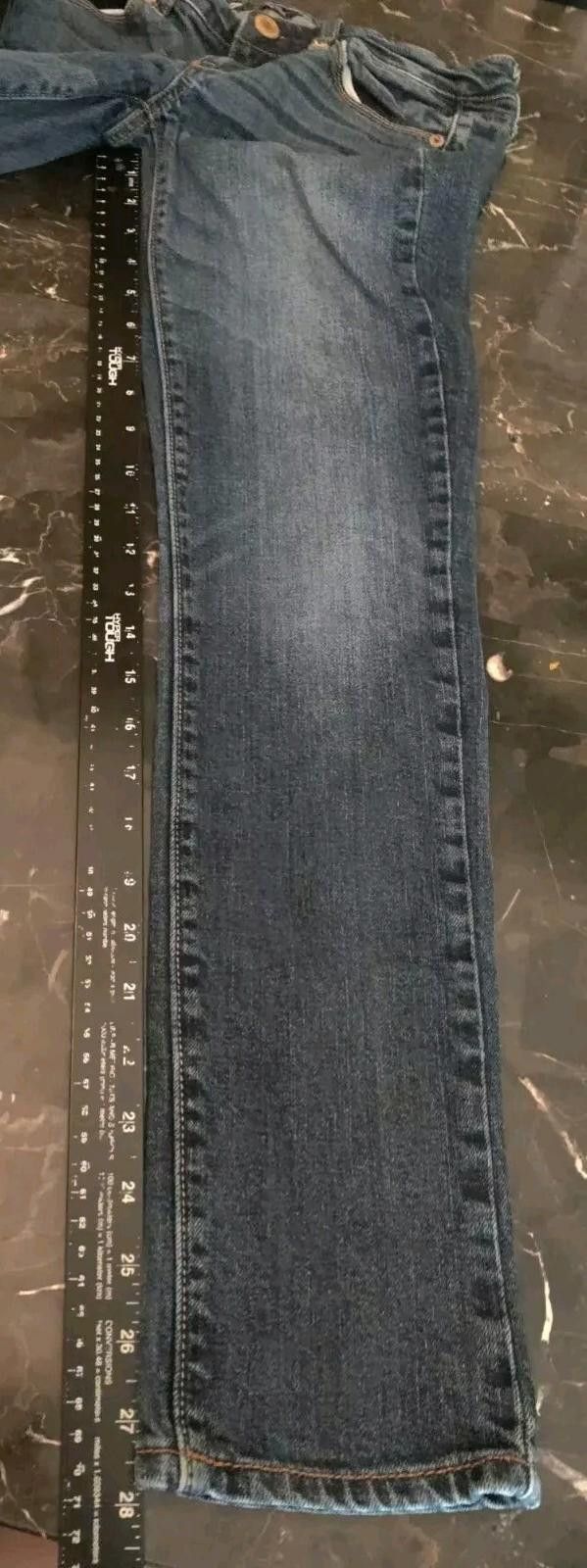 American Eagle Outfitters American Eagle Skinny Jeans Womens Size 0 Stretch Short Blue Size 25" / US 0 / IT 36 - 10 Thumbnail