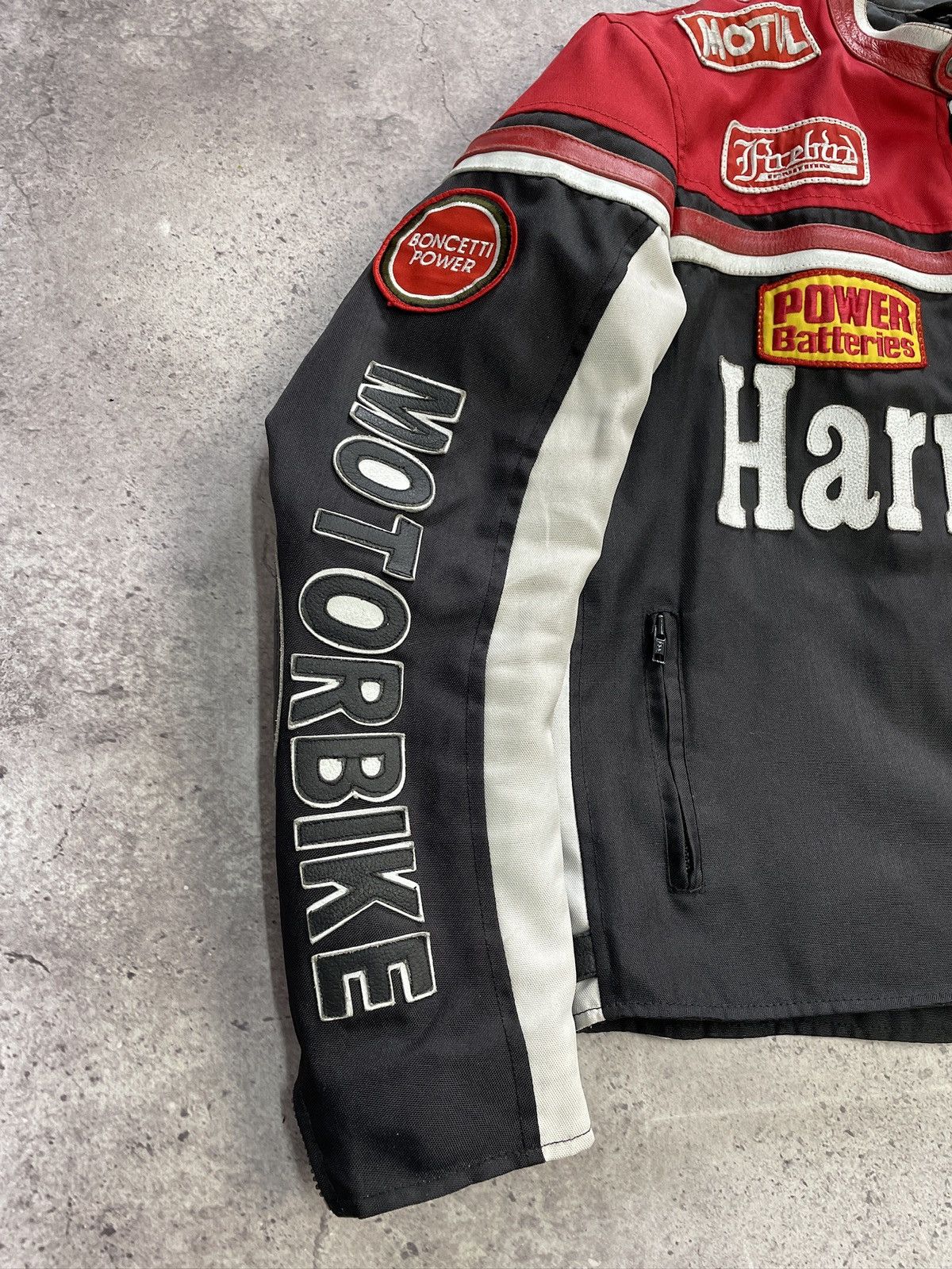 Other Harrison “Dark Devil” Racing Jacket — Nylon & Leather Hybrid Size US L / EU 52-54 / 3 - 13 Thumbnail